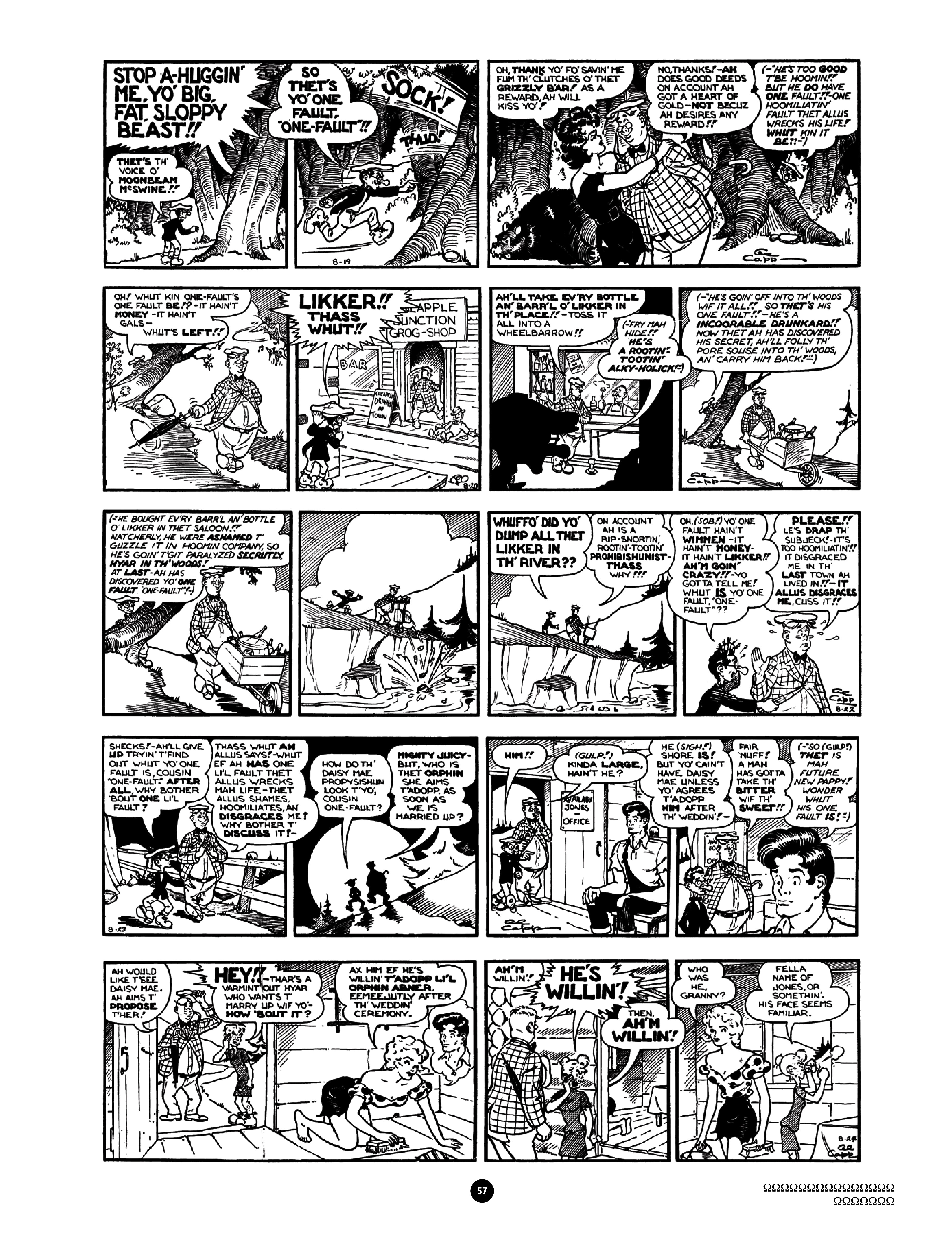 Read online Al Capp's Li'l Abner Complete Daily & Color Sunday Comics comic -  Issue # TPB 8 (Part 1) - 60