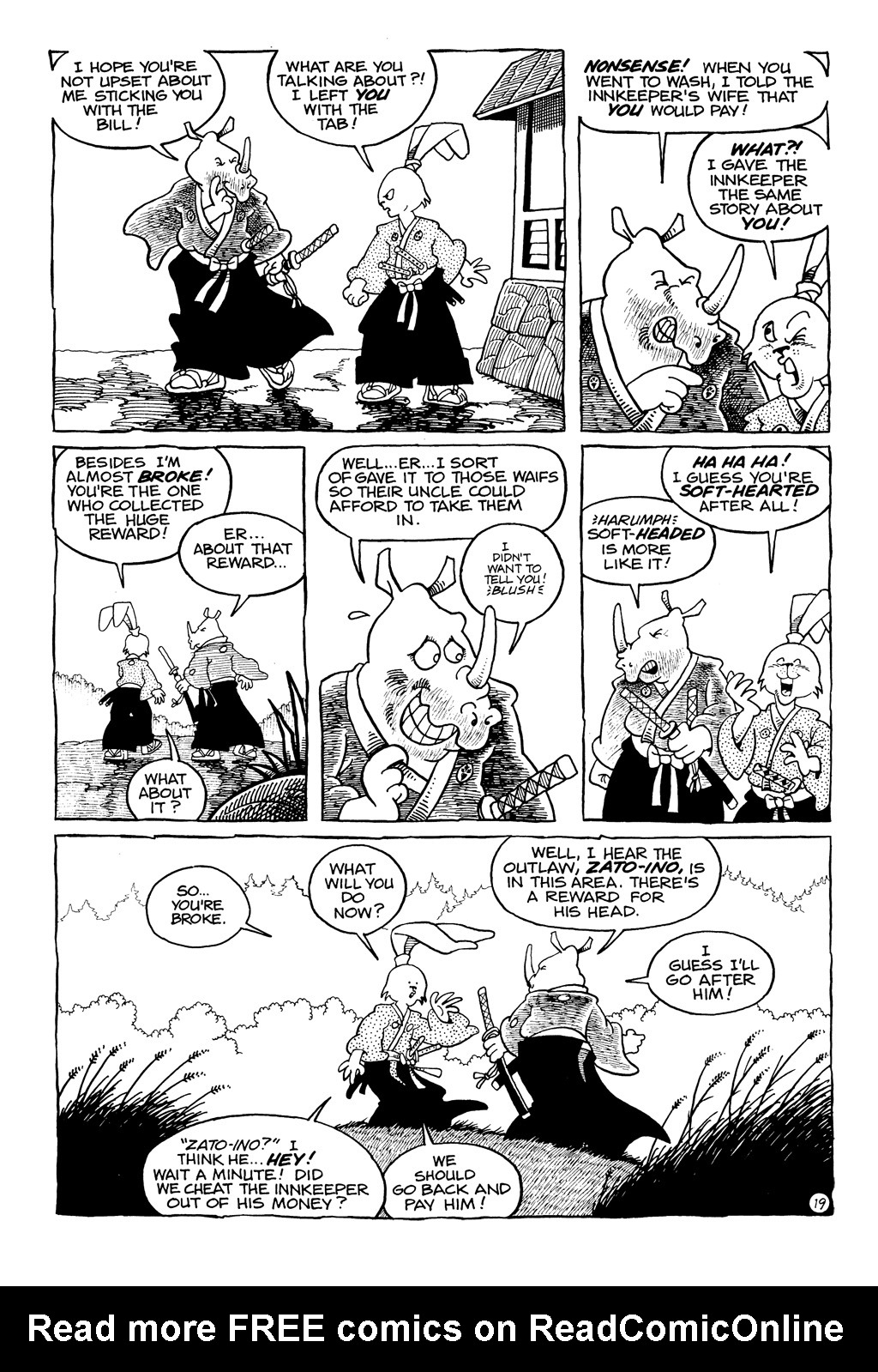 Read online Usagi Yojimbo (1987) comic -  Issue #11 - 20