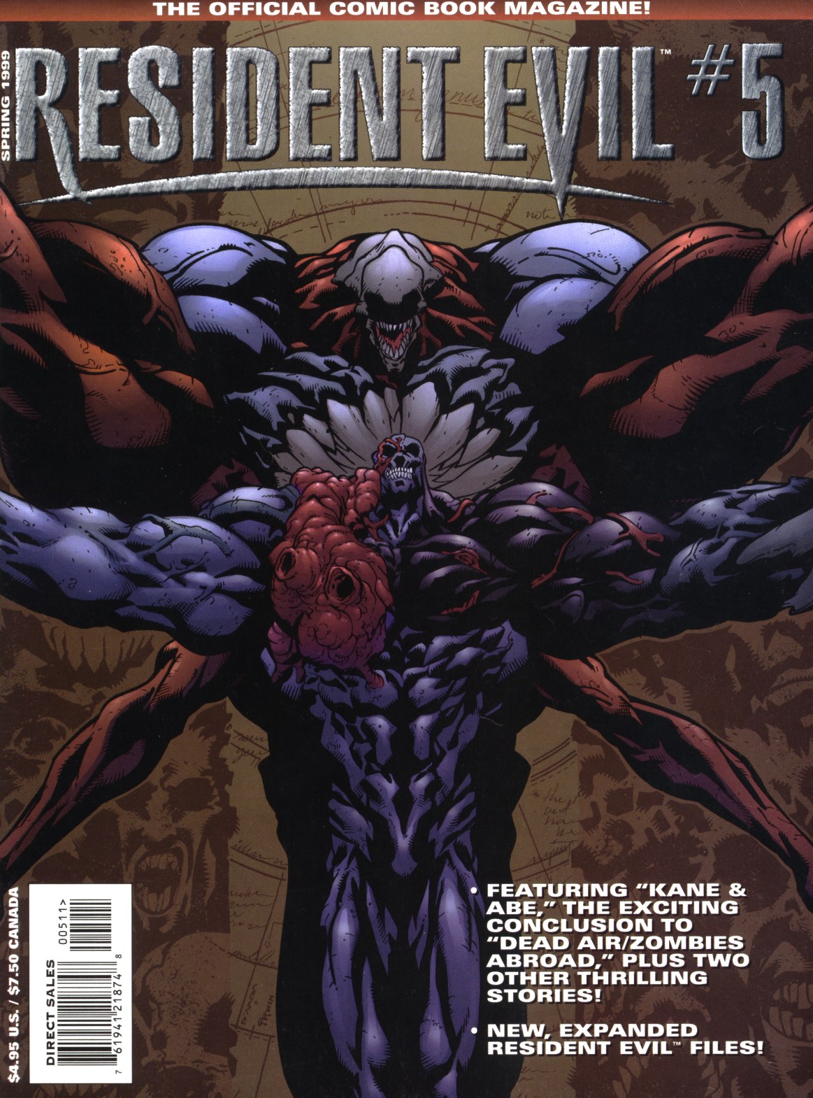 Read online Resident Evil (1998) comic -  Issue #5 - 1