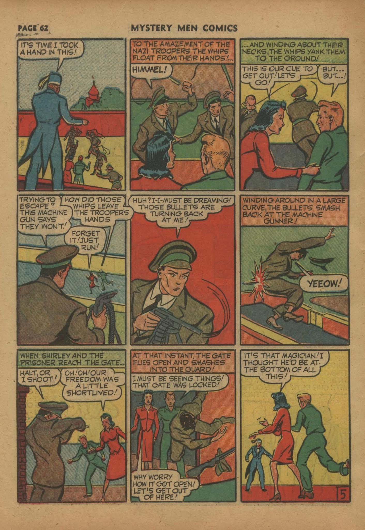 Read online Mystery Men Comics comic -  Issue #26 - 64