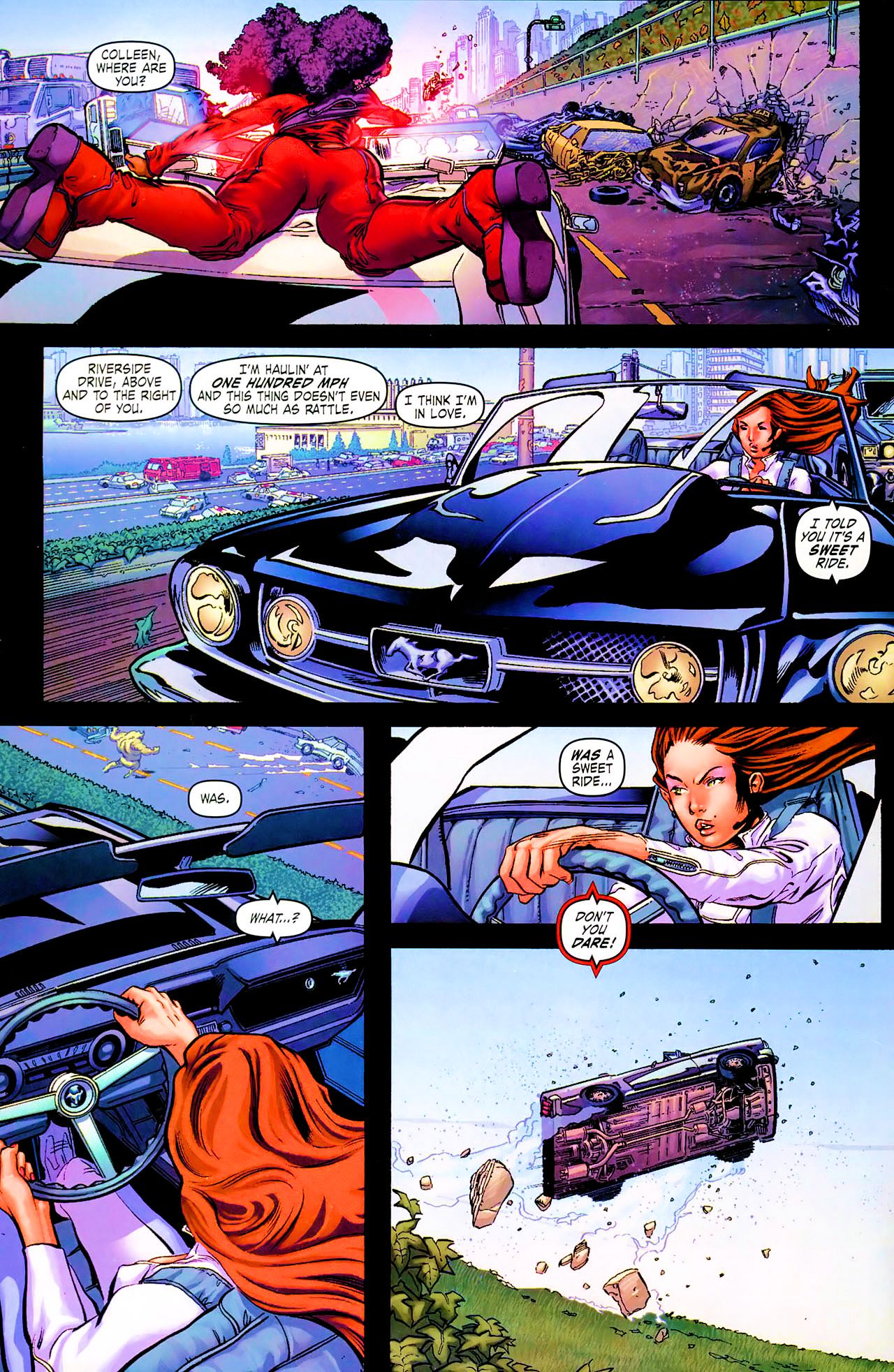 Read online Daughters of the Dragon comic -  Issue #1 - 5