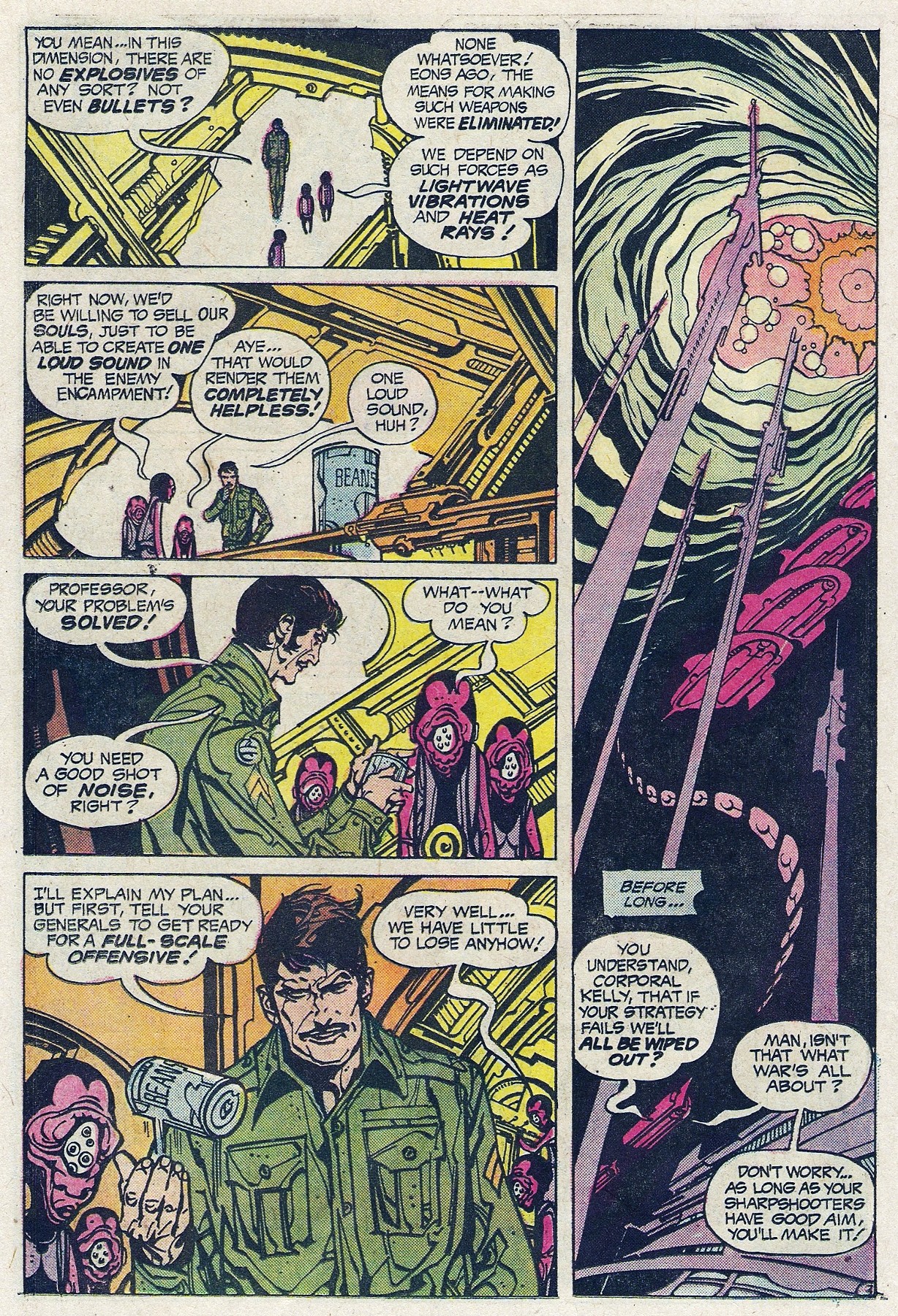 Read online Weird War Tales (1971) comic -  Issue #23 - 26