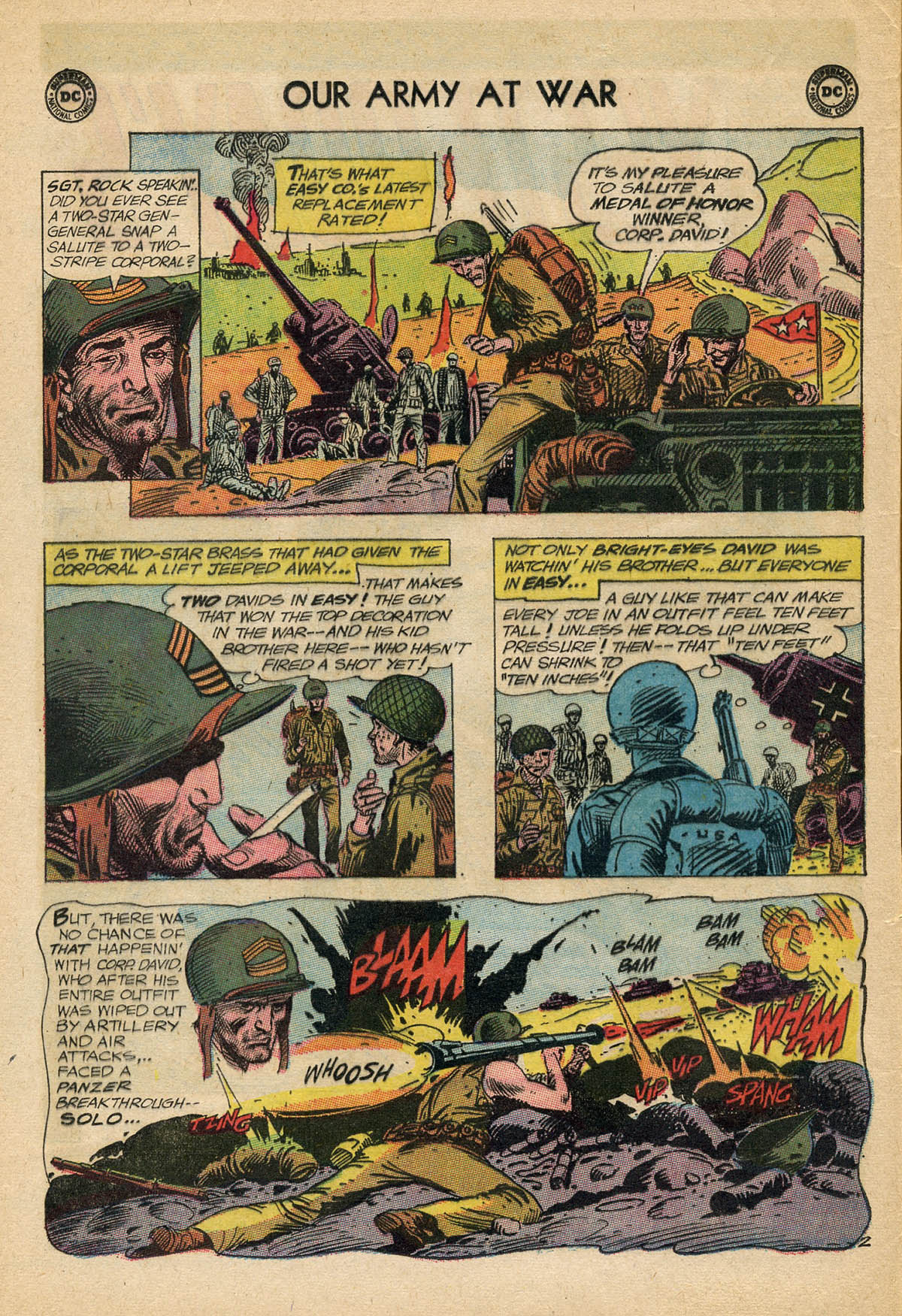 Read online Our Army at War (1952) comic -  Issue #133 - 4