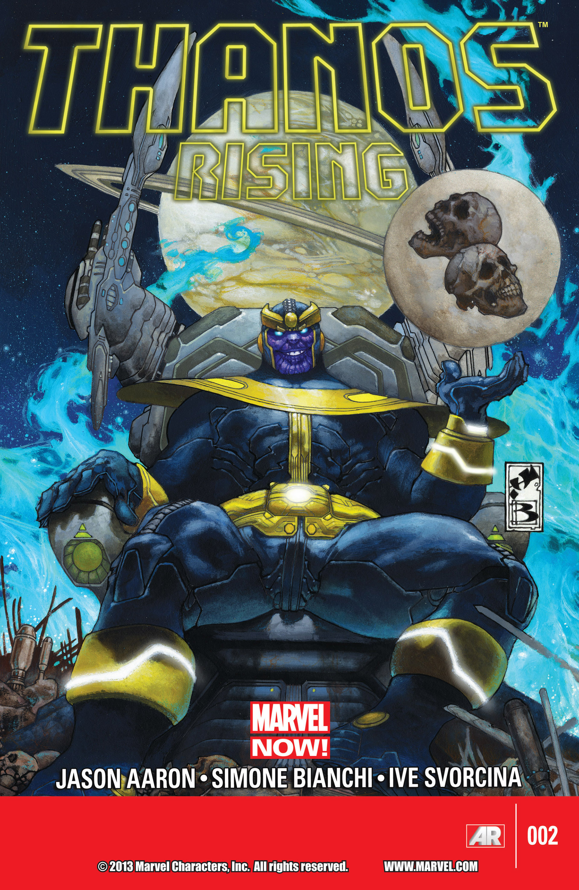 Read online Thanos Rising comic -  Issue #2 - 1