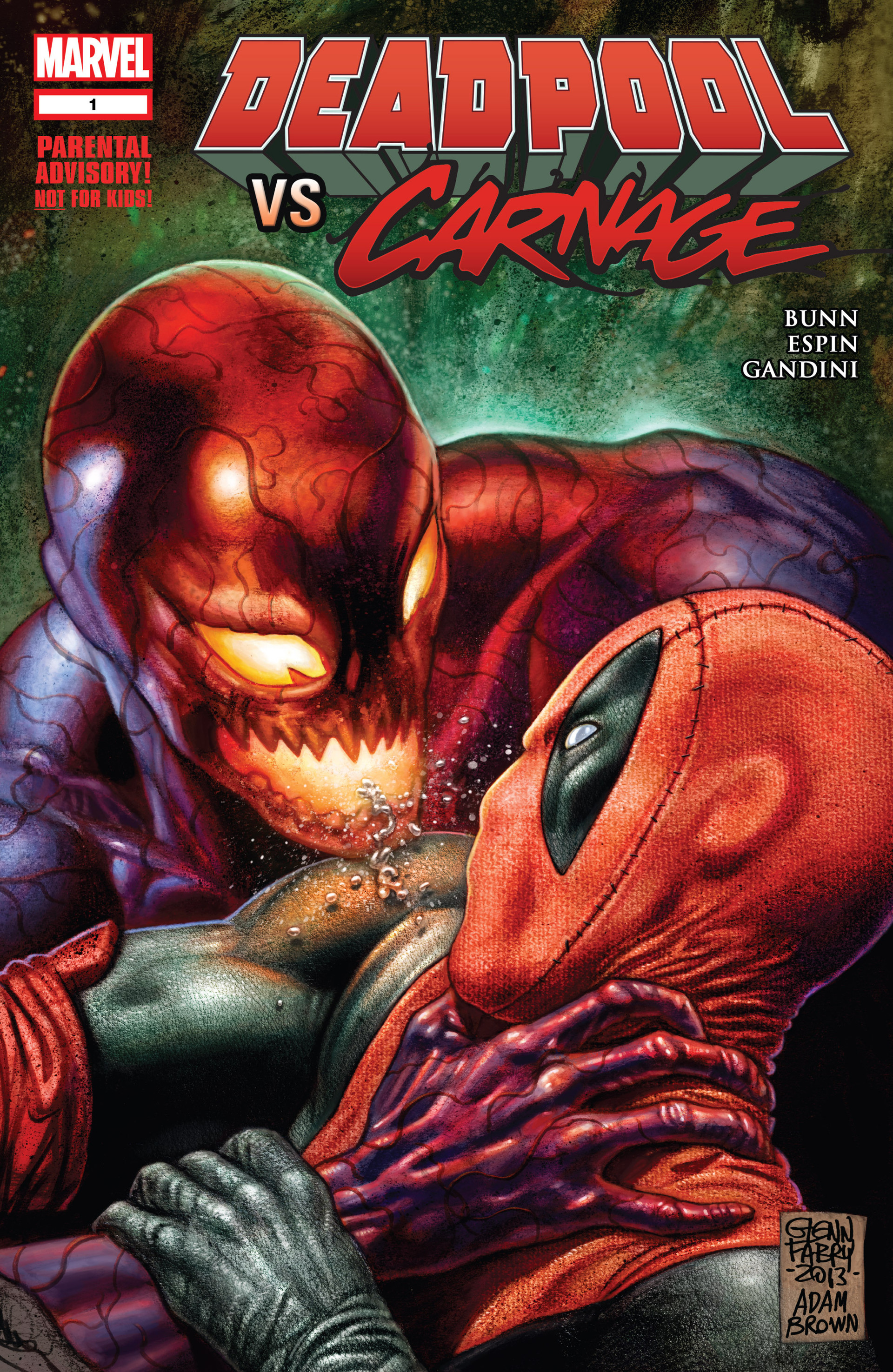 Read online Deadpool vs. Carnage comic -  Issue #1 - 1