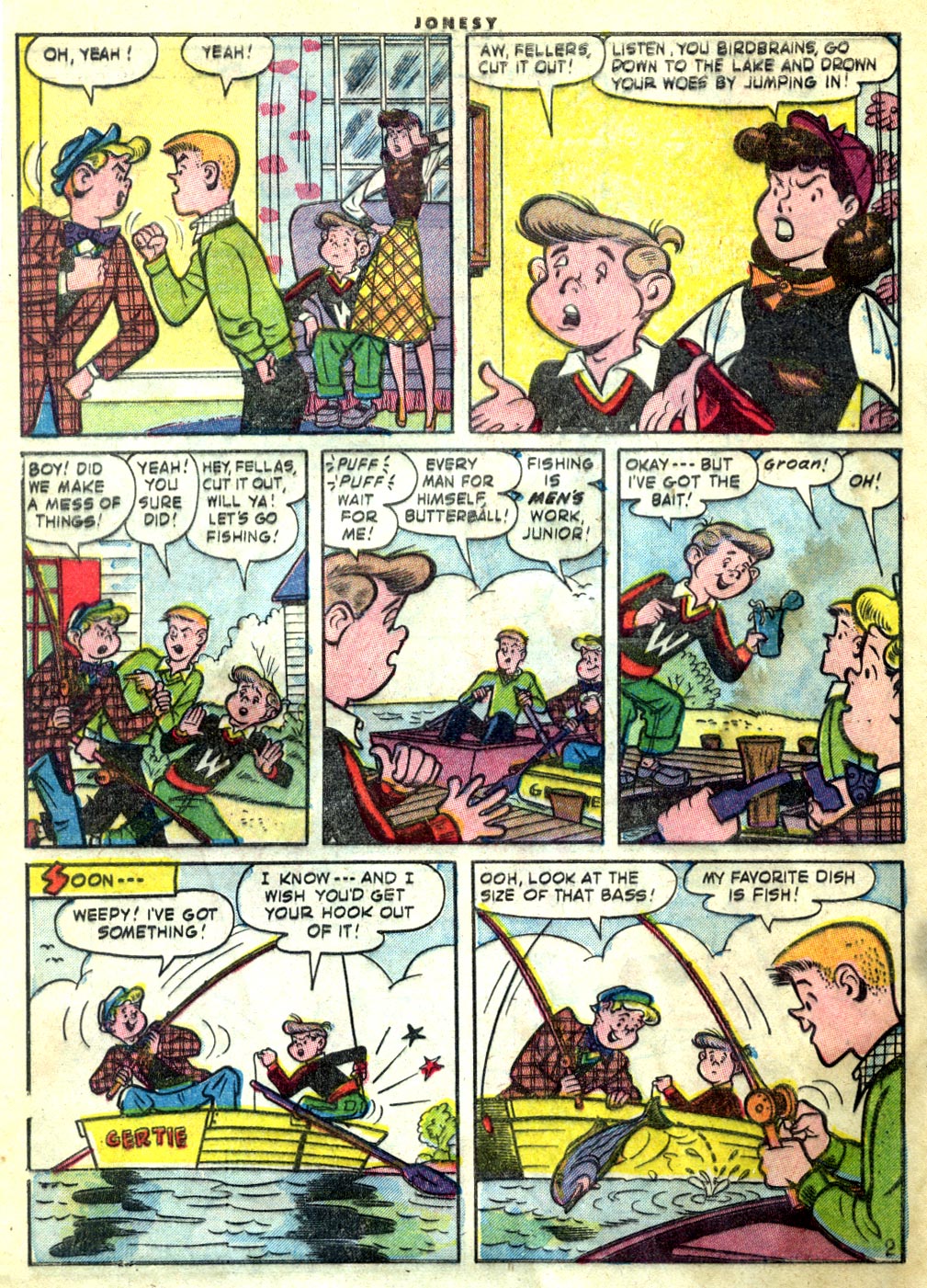 Read online Jonesy (1953) comic -  Issue #6 - 4