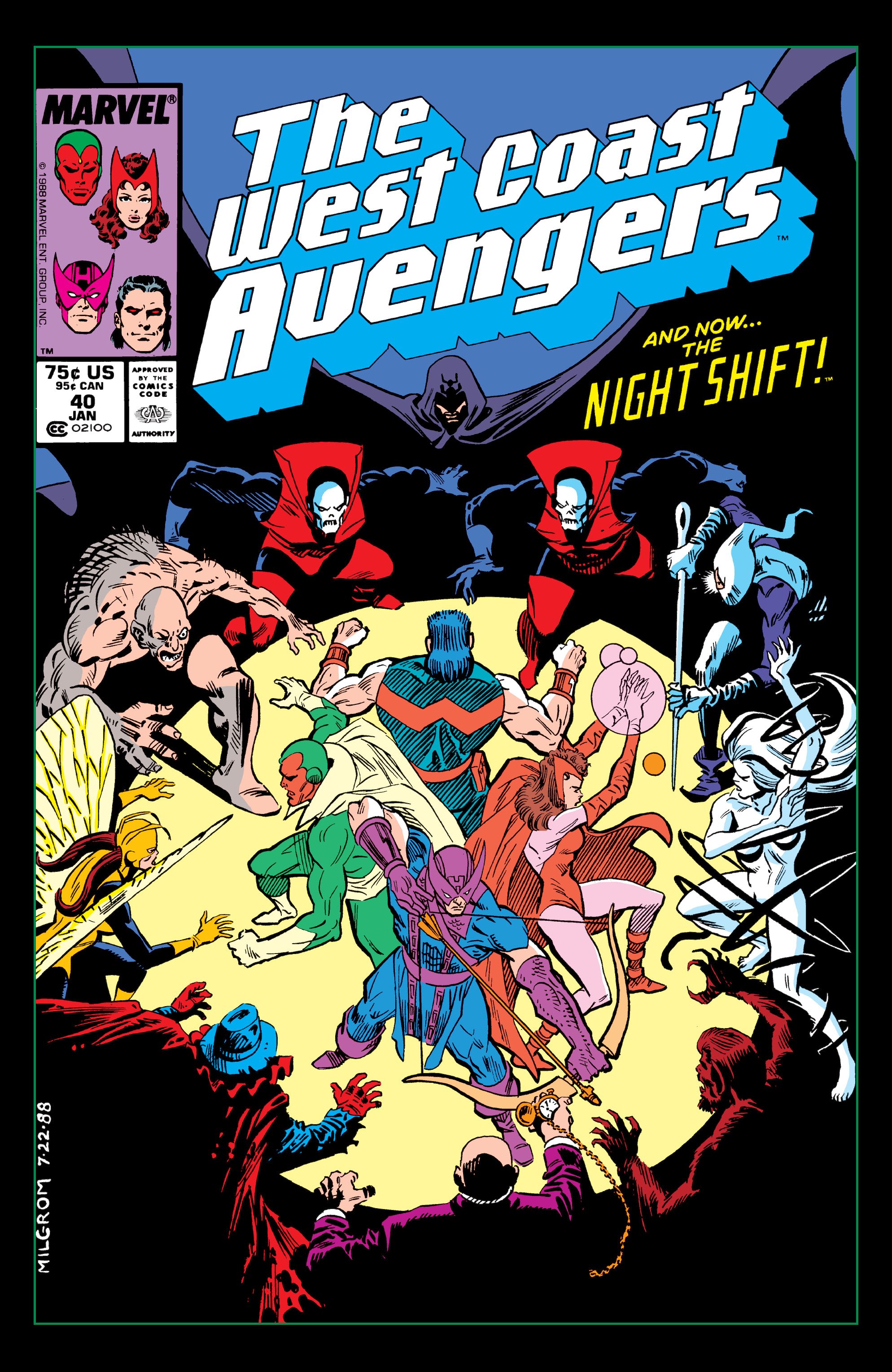 Read online Avengers West Coast Epic Collection: How The West Was Won comic -  Issue #Avengers West Coast Epic Collection Vision Quest (Part 2) - 9