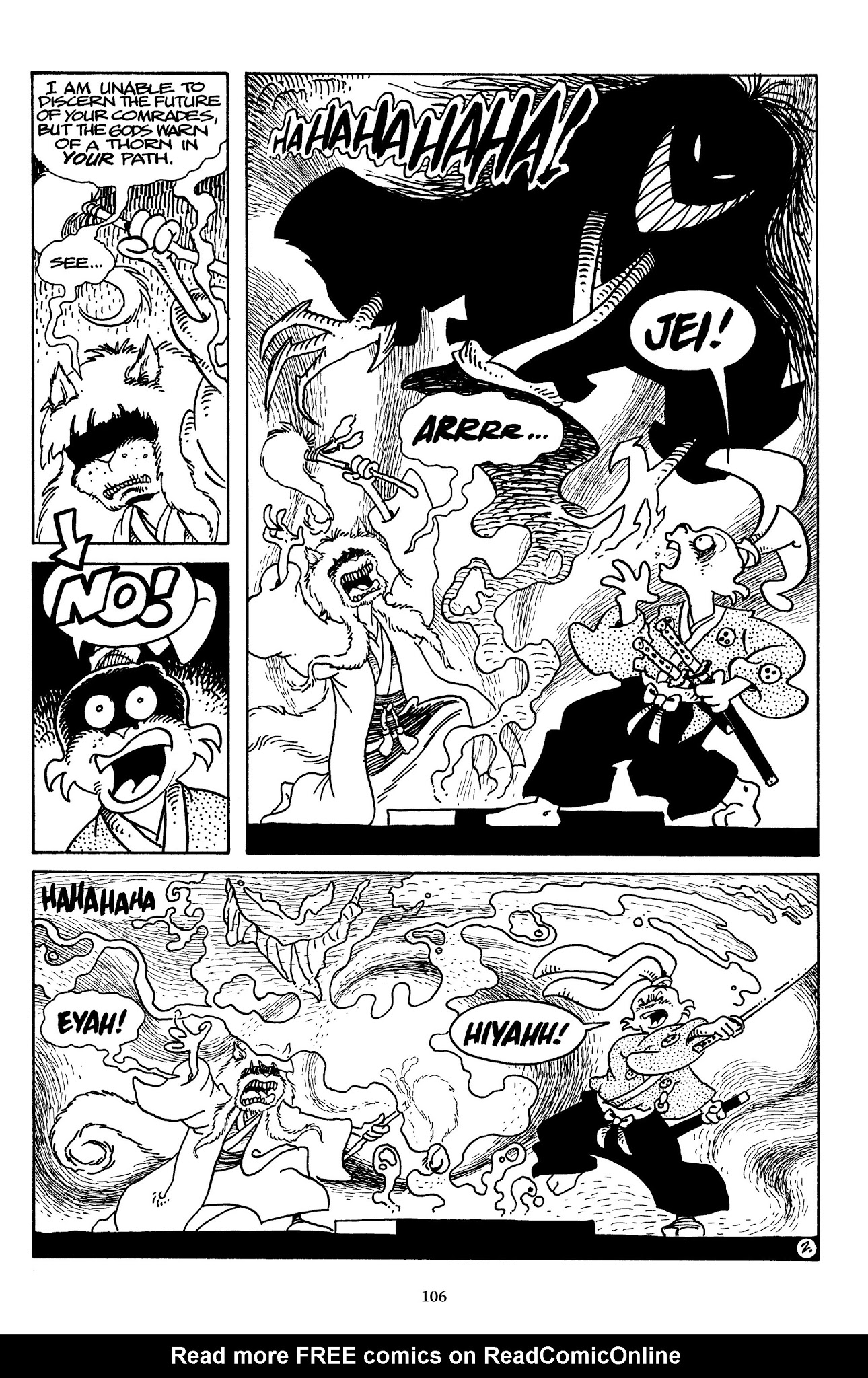 Read online The Usagi Yojimbo Saga comic -  Issue # TPB 3 - 104