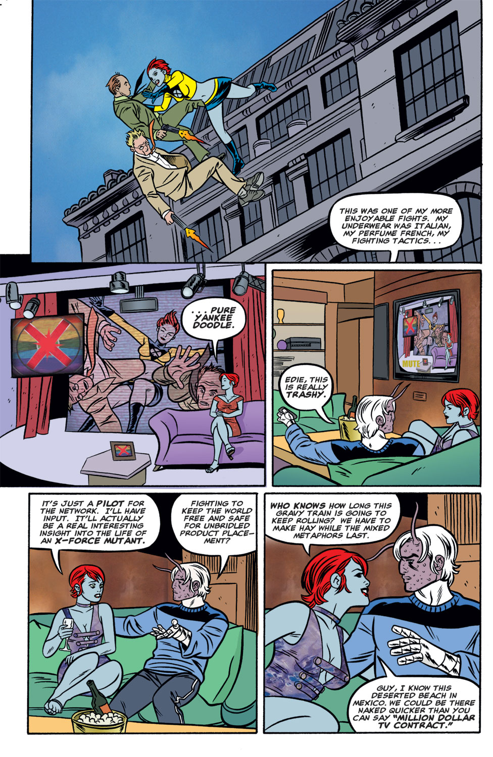 Read online X-Force (1991) comic -  Issue #121 - 10