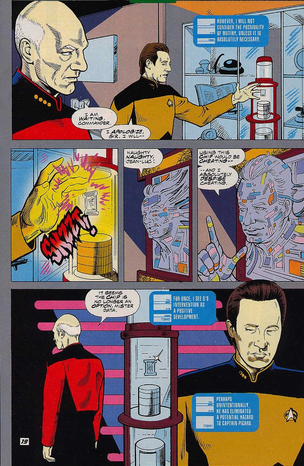 Read online Star Trek: The Next Generation (1989) comic -  Issue #79 - 20