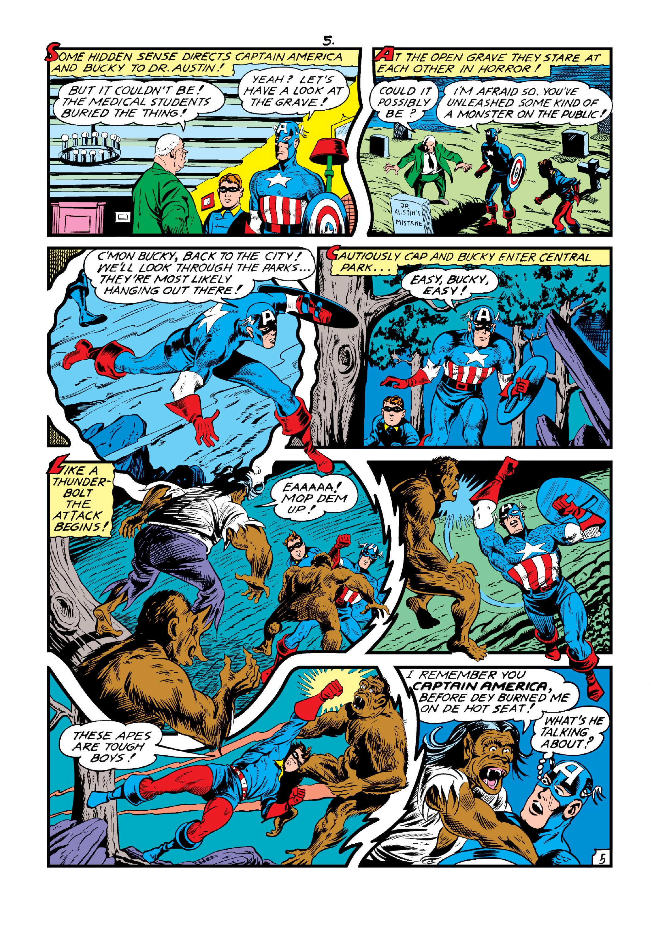 Read online Marvel Masterworks: Golden Age Captain America comic -  Issue # TPB 5 (Part 1) - 14