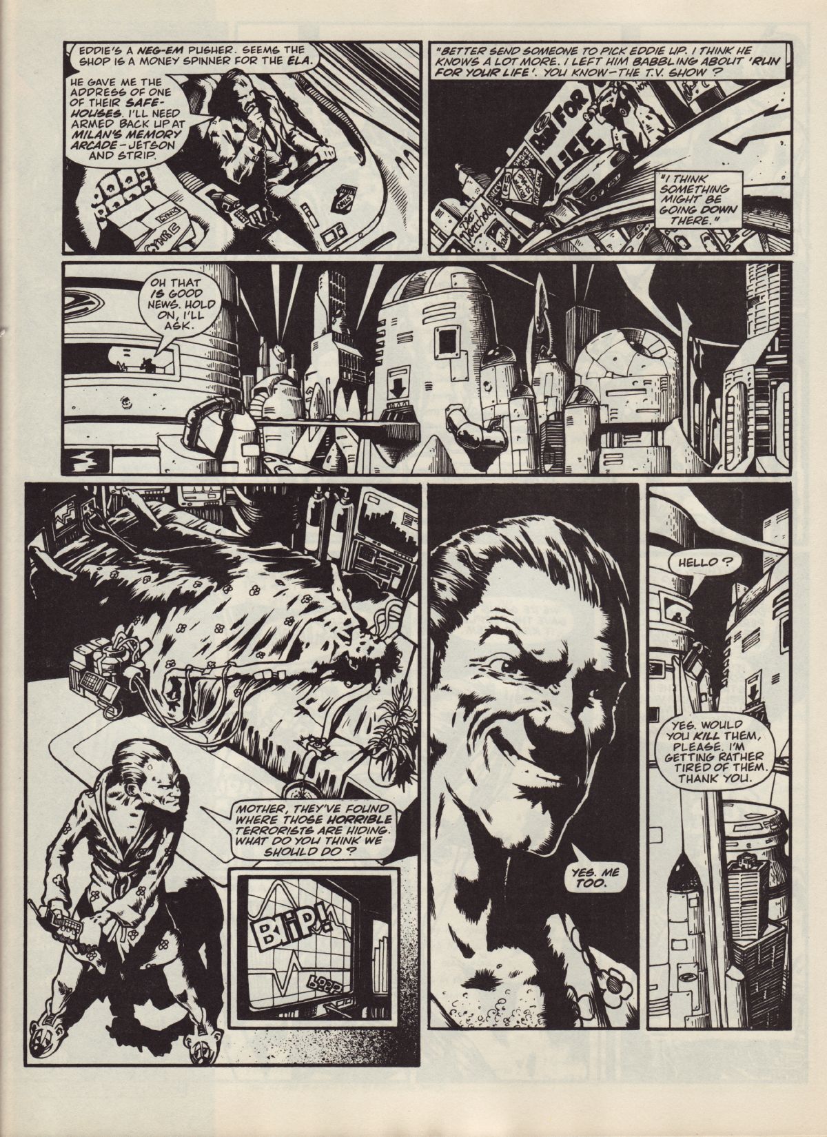 Read online Judge Dredd: The Megazine (vol. 2) comic -  Issue #74 - 38