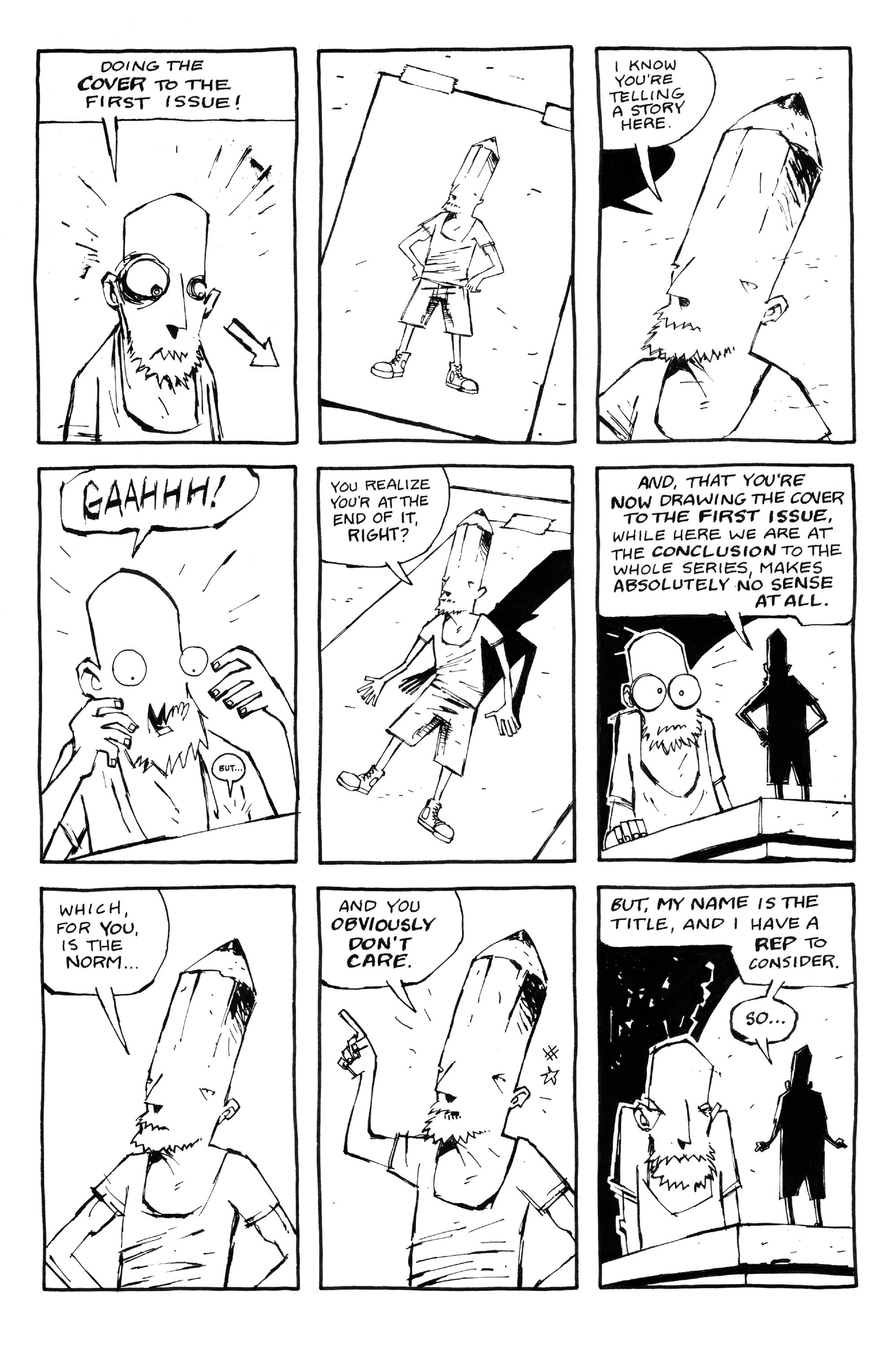 Read online Pencil Head comic -  Issue #5 - 22