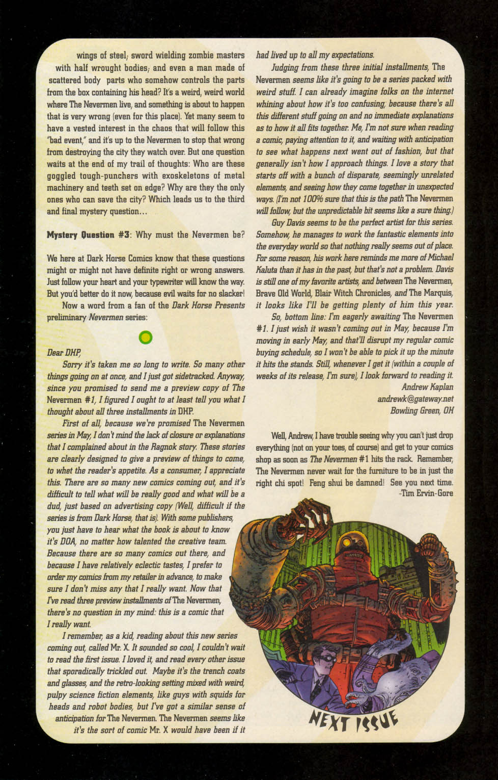 Read online The Nevermen comic -  Issue #1 - 26