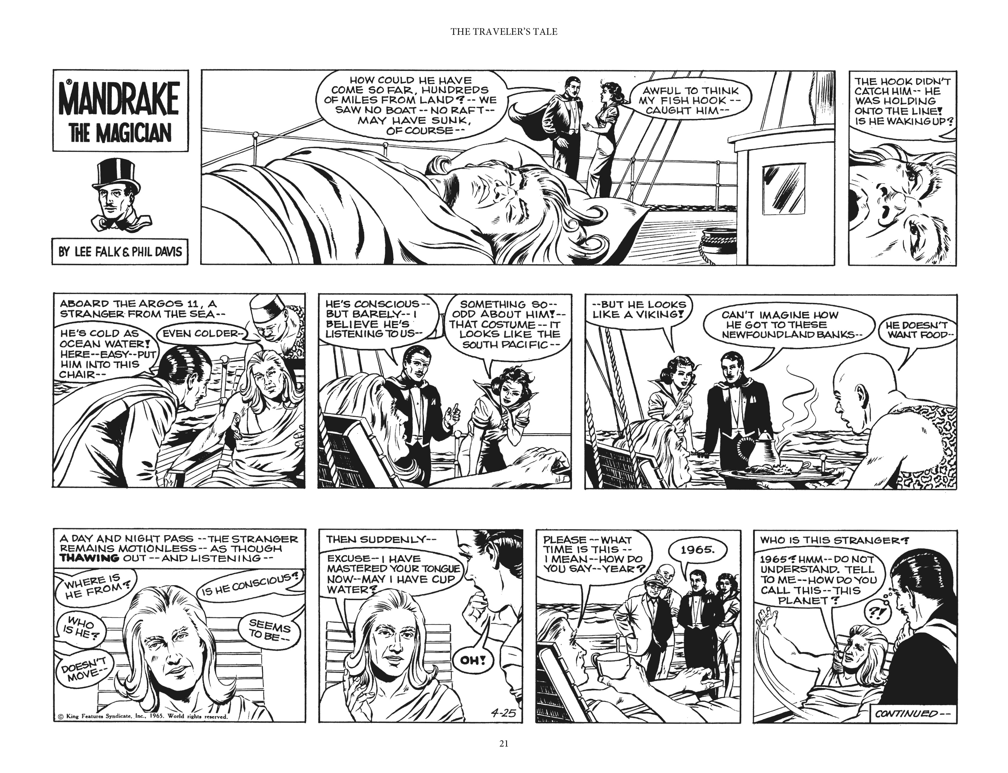 Read online Mandrake the Magician: The Fred Fredricks Sundays comic -  Issue # TPB (Part 1) - 22