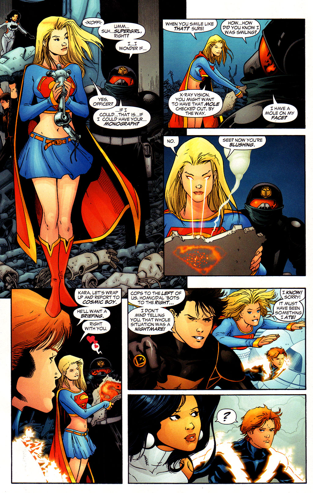 Read online Supergirl and the Legion of Super-Heroes comic -  Issue #17 - 6