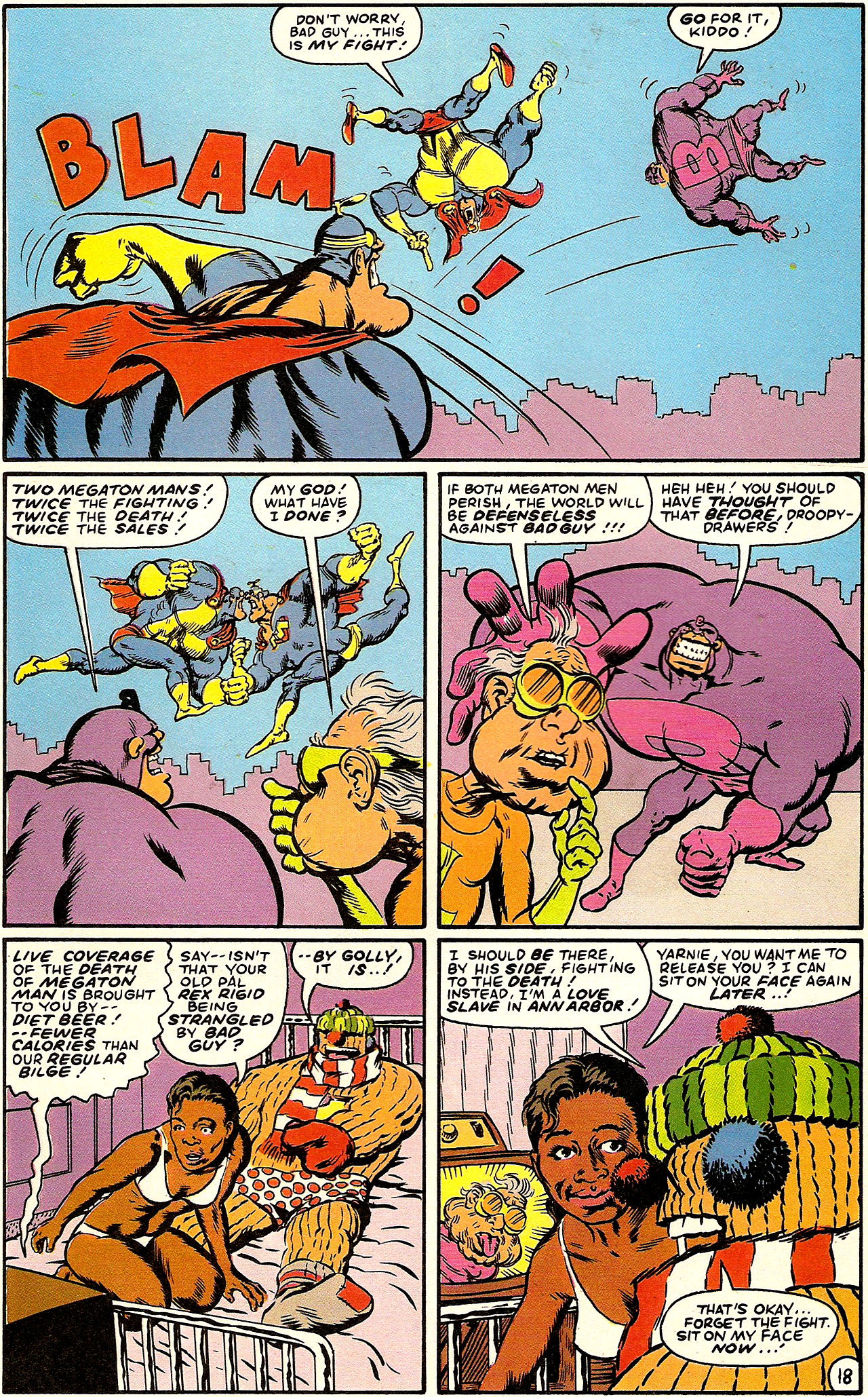 Read online The Return Of Megaton Man comic -  Issue #3 - 20