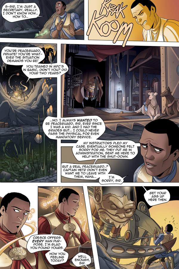 Read online Unsounded comic -  Issue #9 - 34