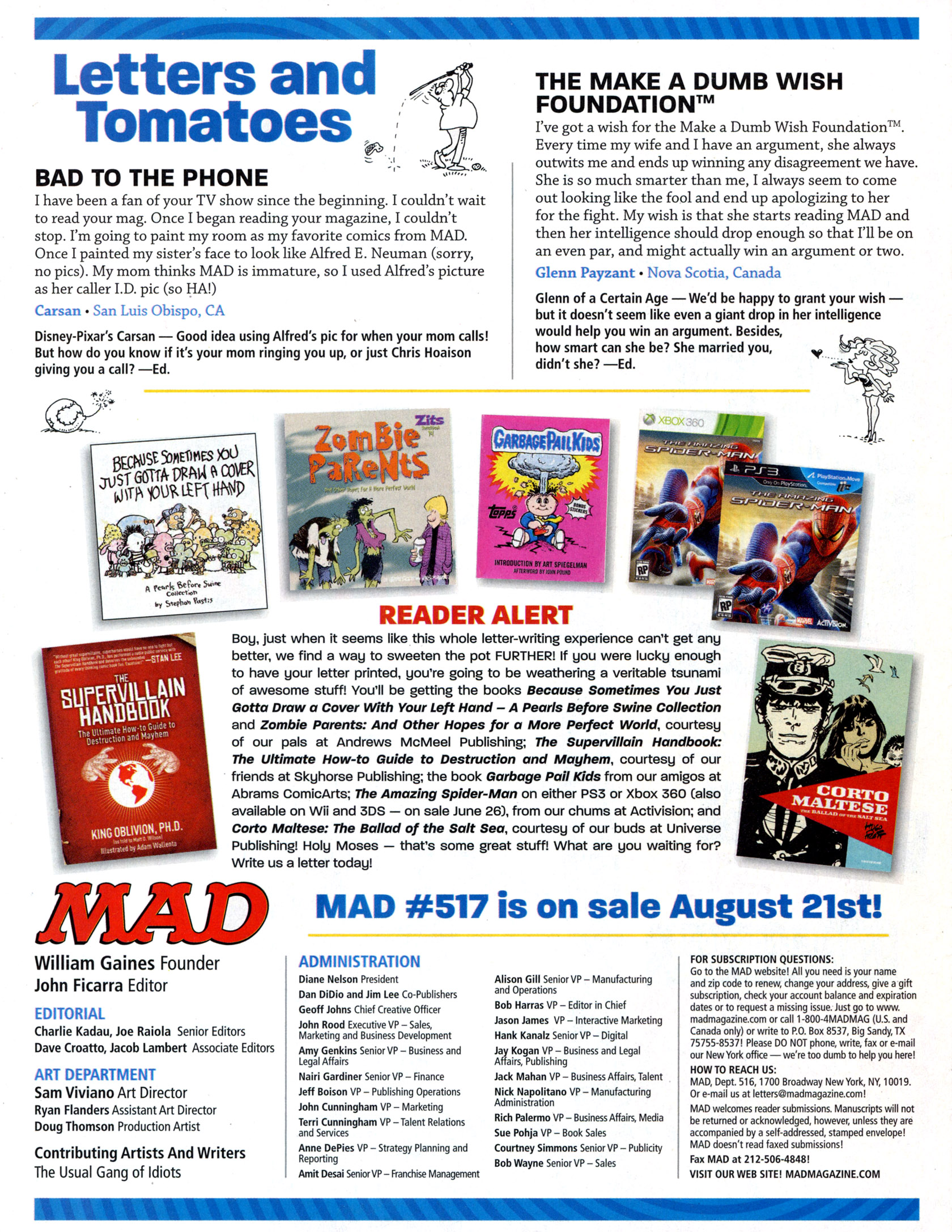Read online MAD comic -  Issue #516 - 8