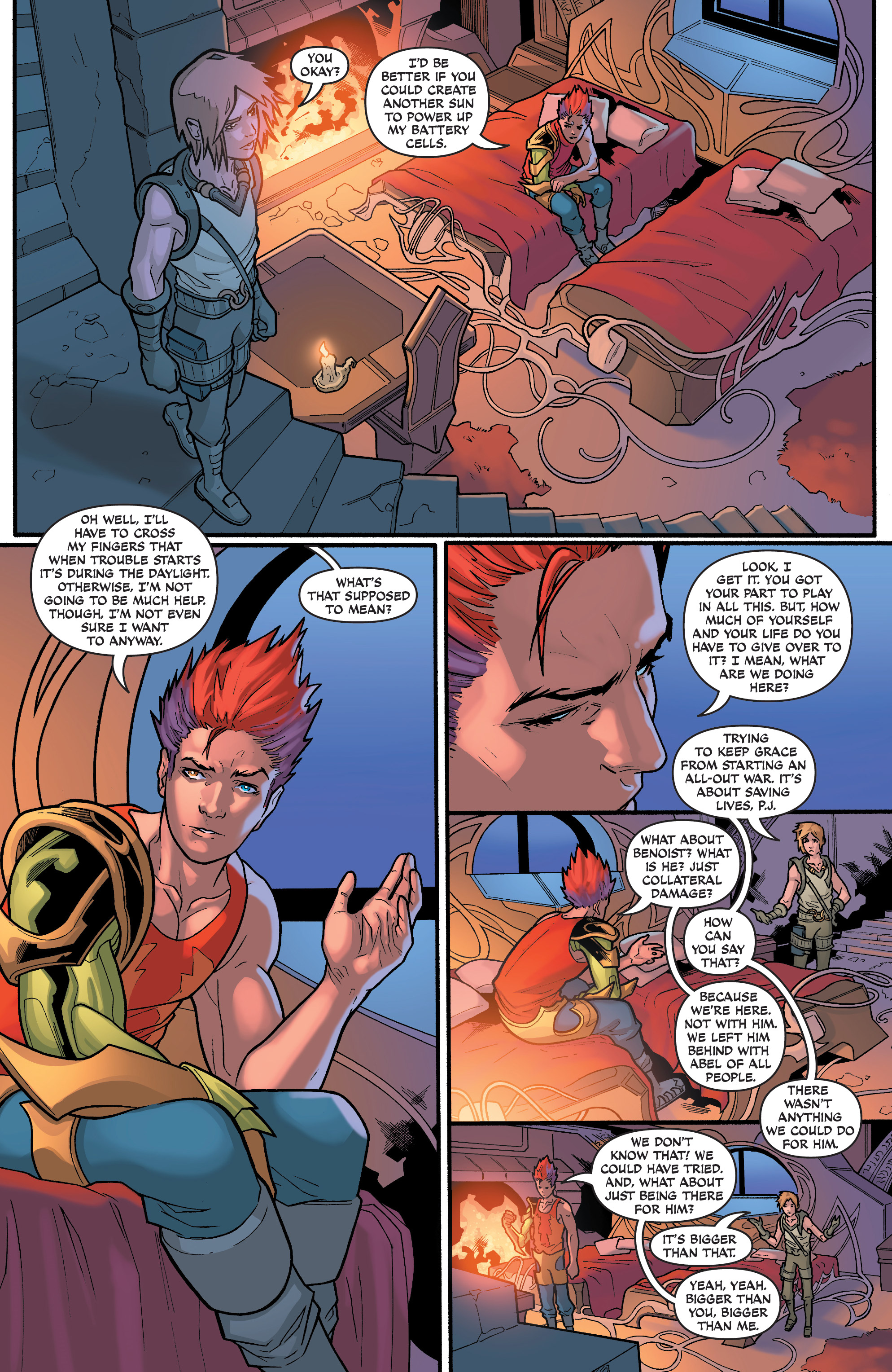 Read online Soulfire comic -  Issue #4 - 15
