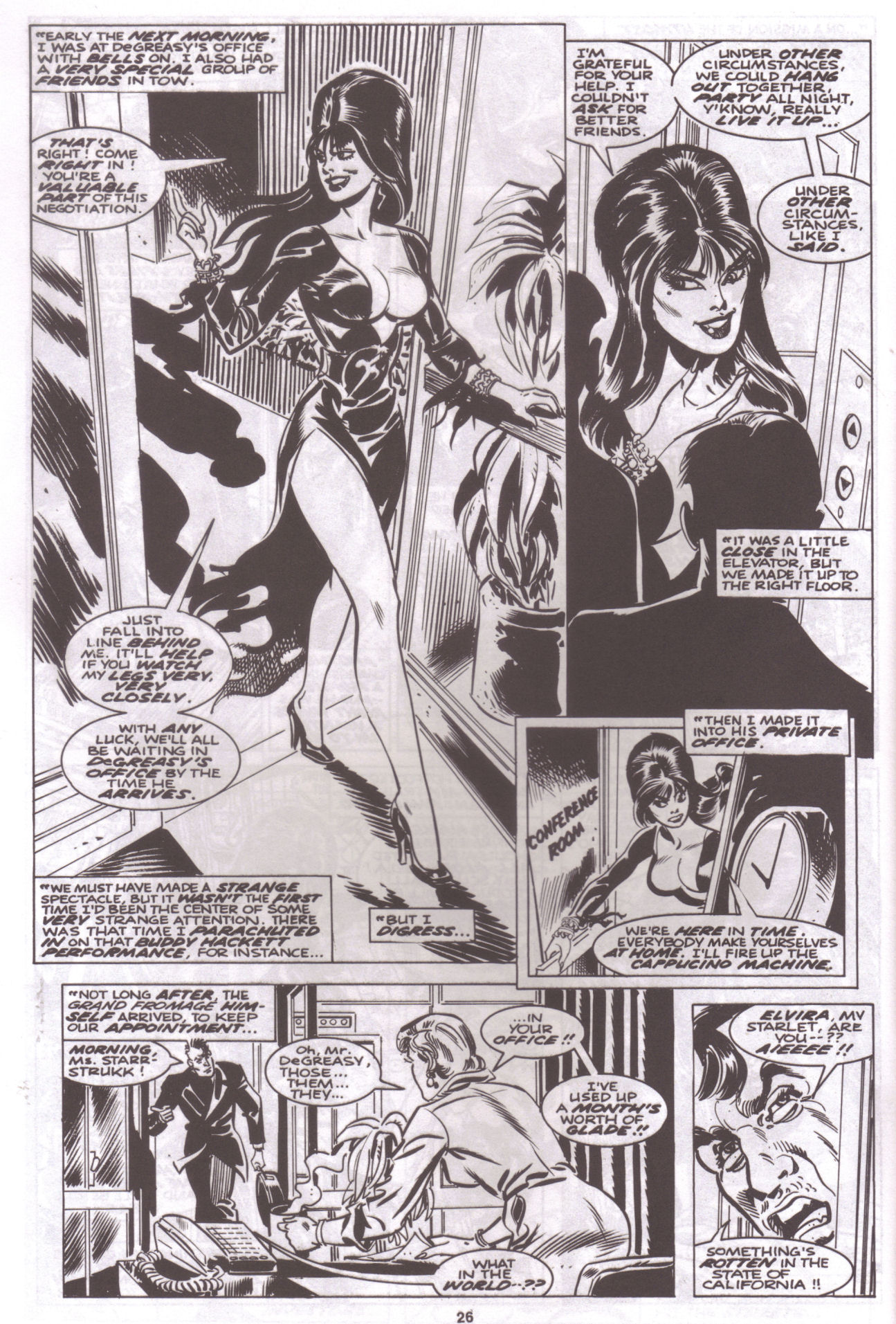 Read online Elvira, Mistress of the Dark comic -  Issue #16 - 25