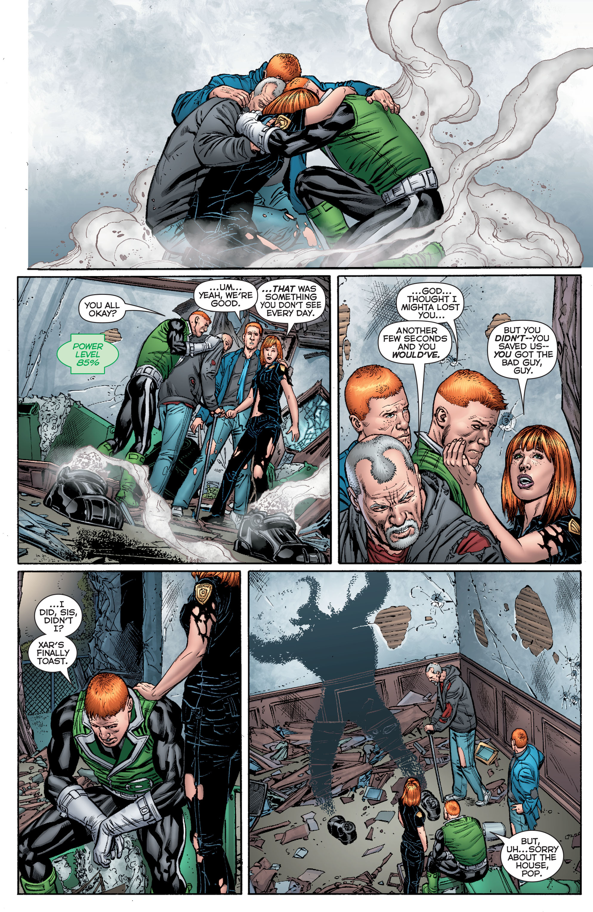 Read online Green Lantern: The Wrath of the First Lantern comic -  Issue # TPB - 332