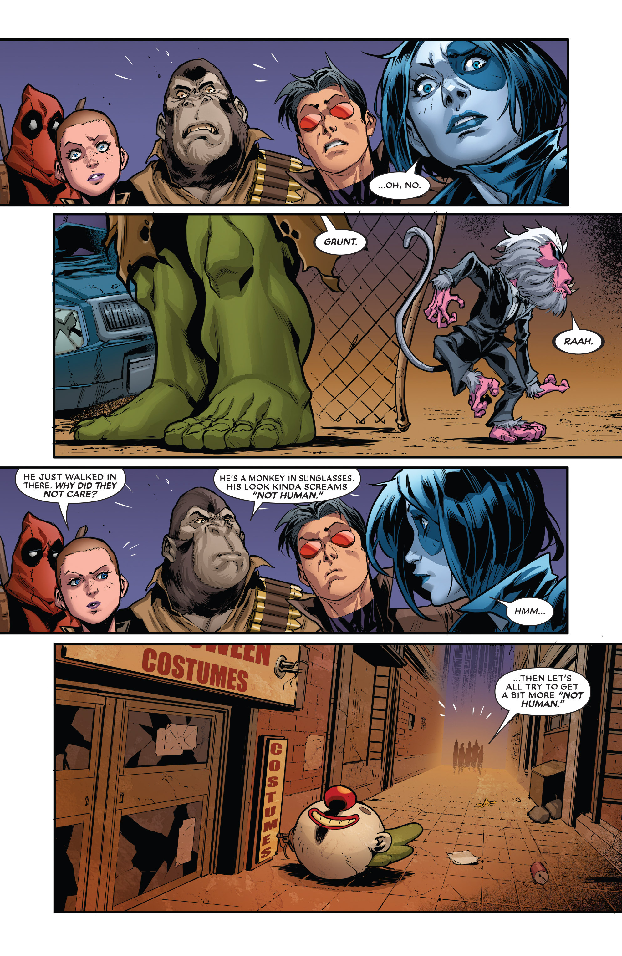 Read online Deadpool & the Mercs For Money [II] comic -  Issue #9 - 11