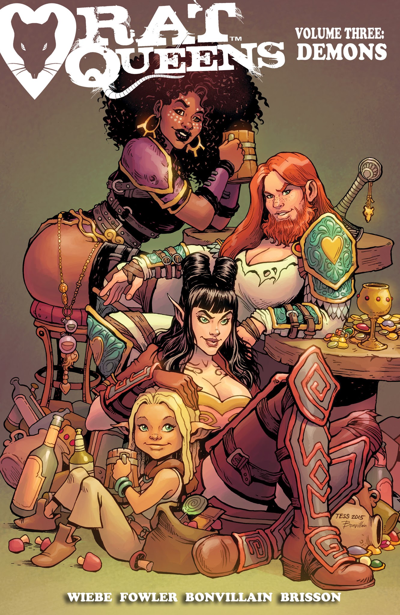 Read online Rat Queens (2013) comic -  Issue # _TPB 3 - 1