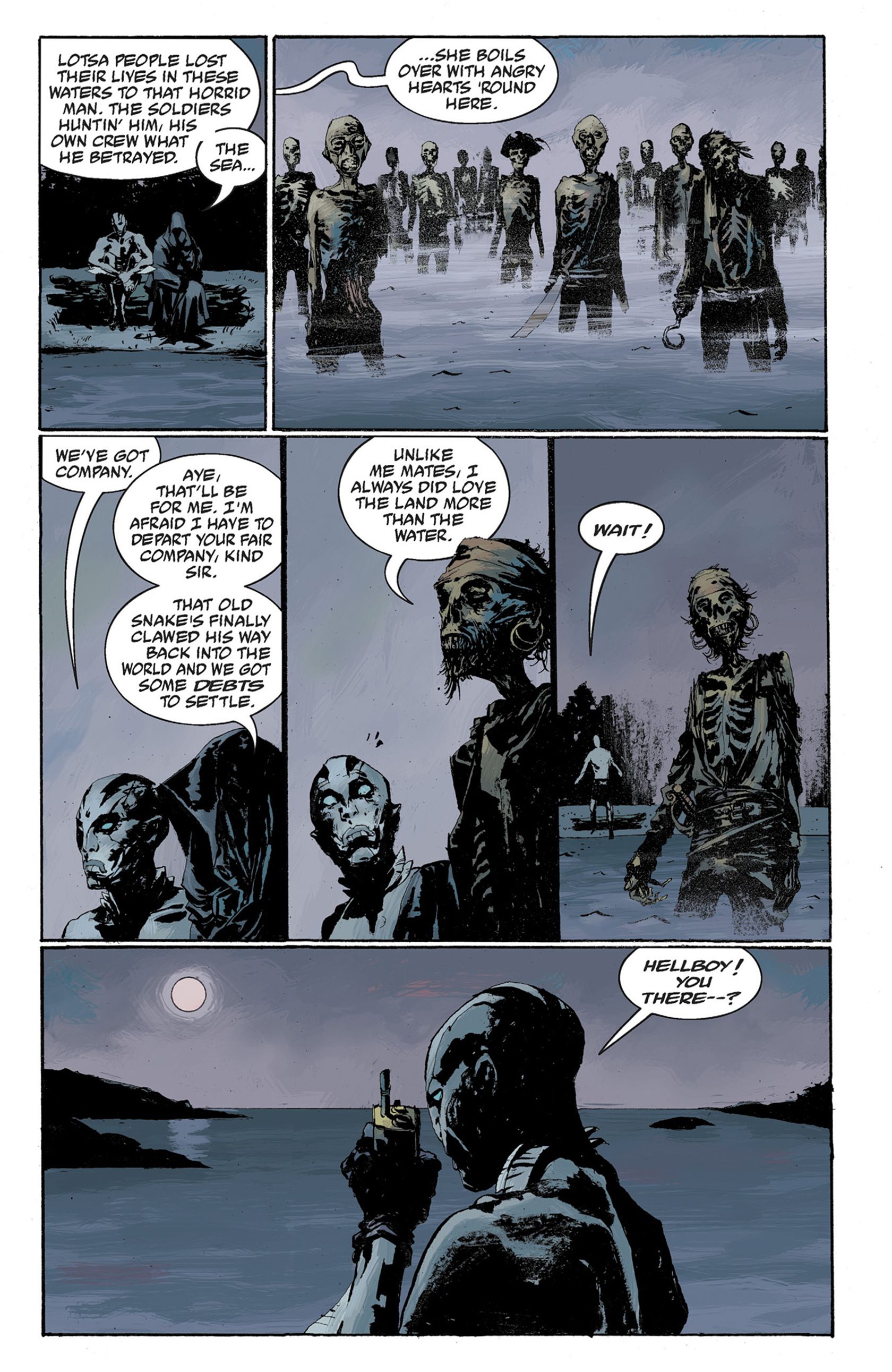Read online Hellboy: The Crooked Man and Others comic -  Issue # TPB - 101