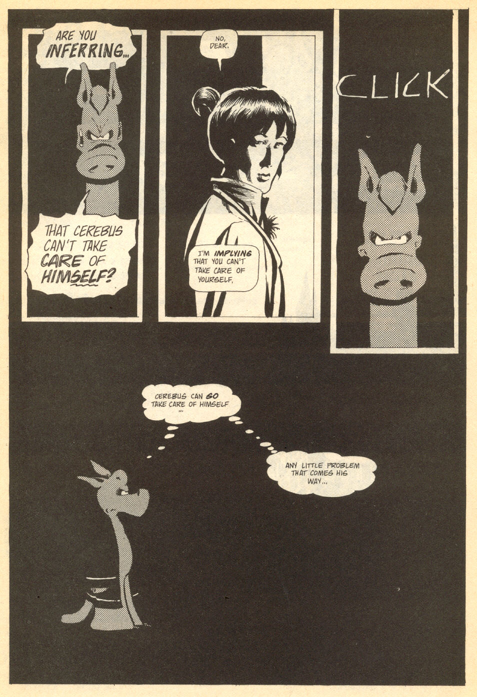 Read online Cerebus comic -  Issue #33 - 22