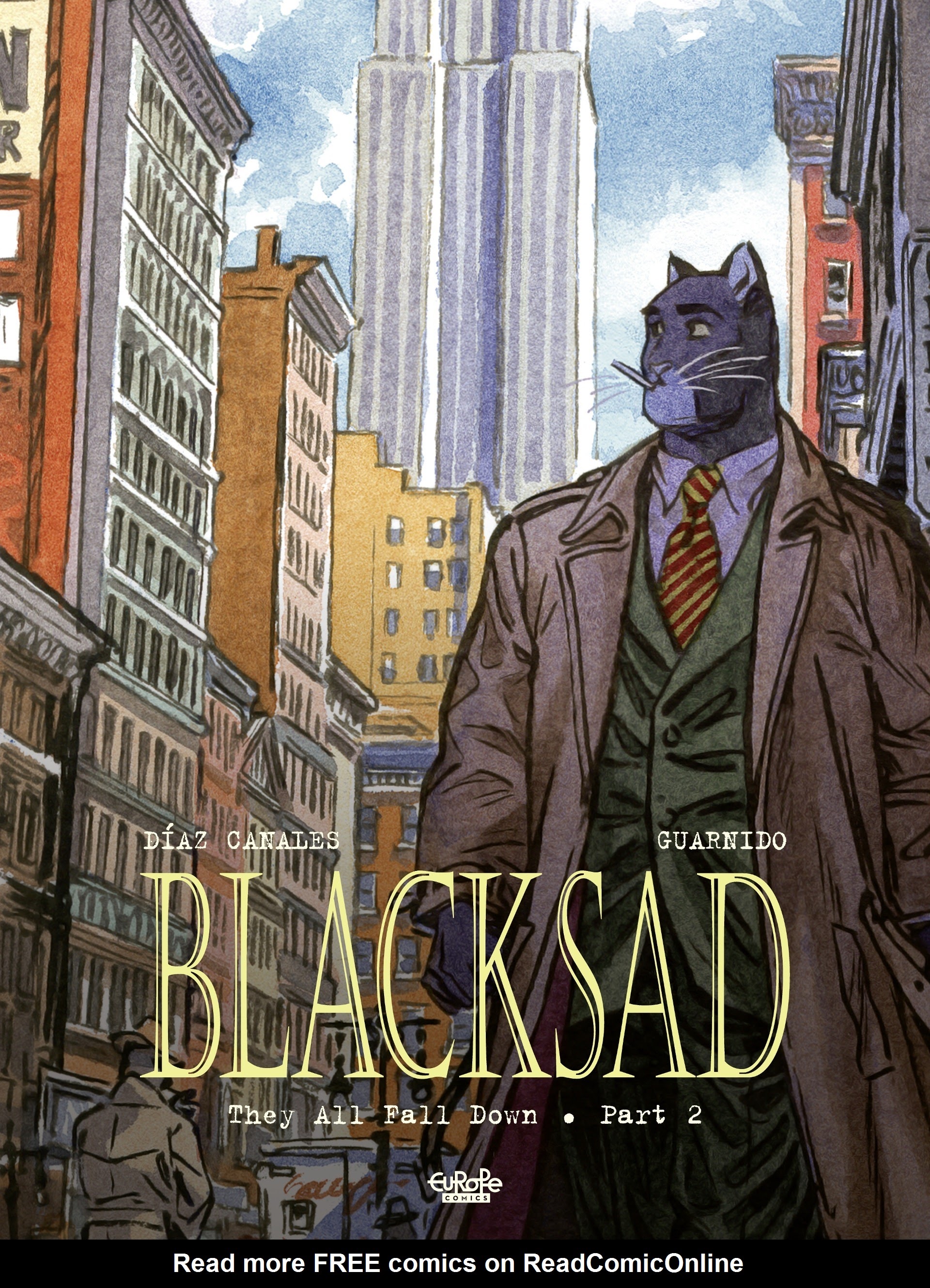 Read online Blacksad: They All Fall Down comic -  Issue #2 - 1