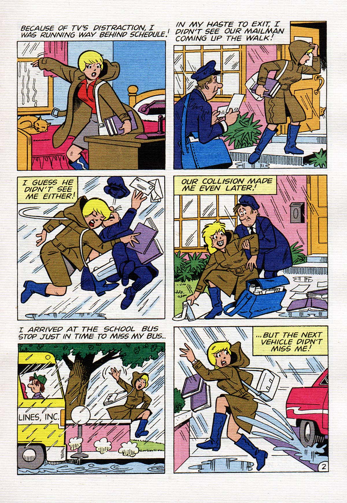 Read online Betty and Veronica Digest Magazine comic -  Issue #124 - 136