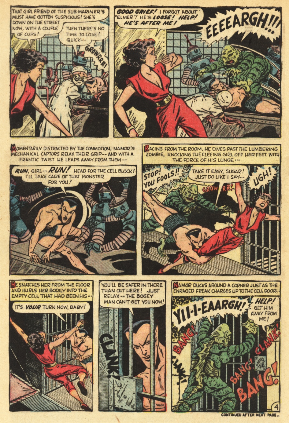 Read online Sub-Mariner Comics comic -  Issue #35 - 28