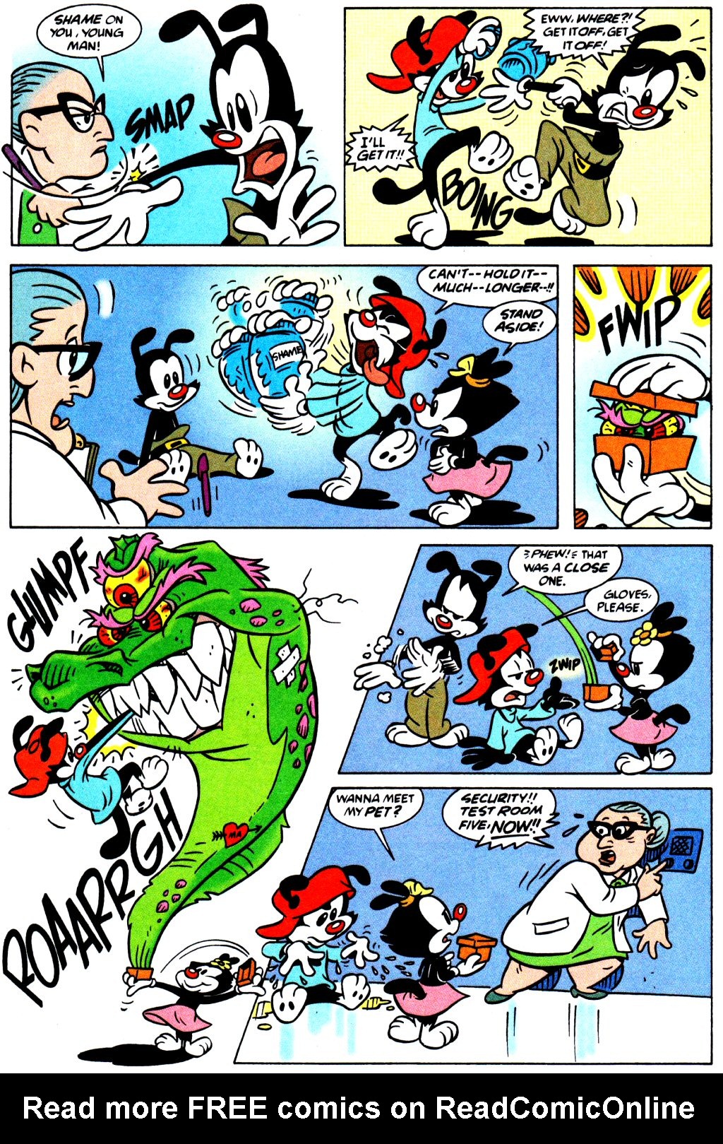 Read online Animaniacs comic -  Issue #7 - 8