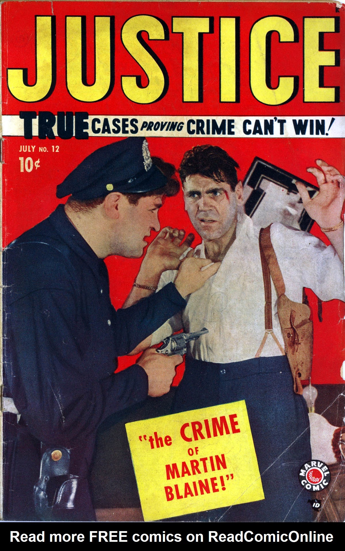 Read online Justice (1947) comic -  Issue #12 - 1
