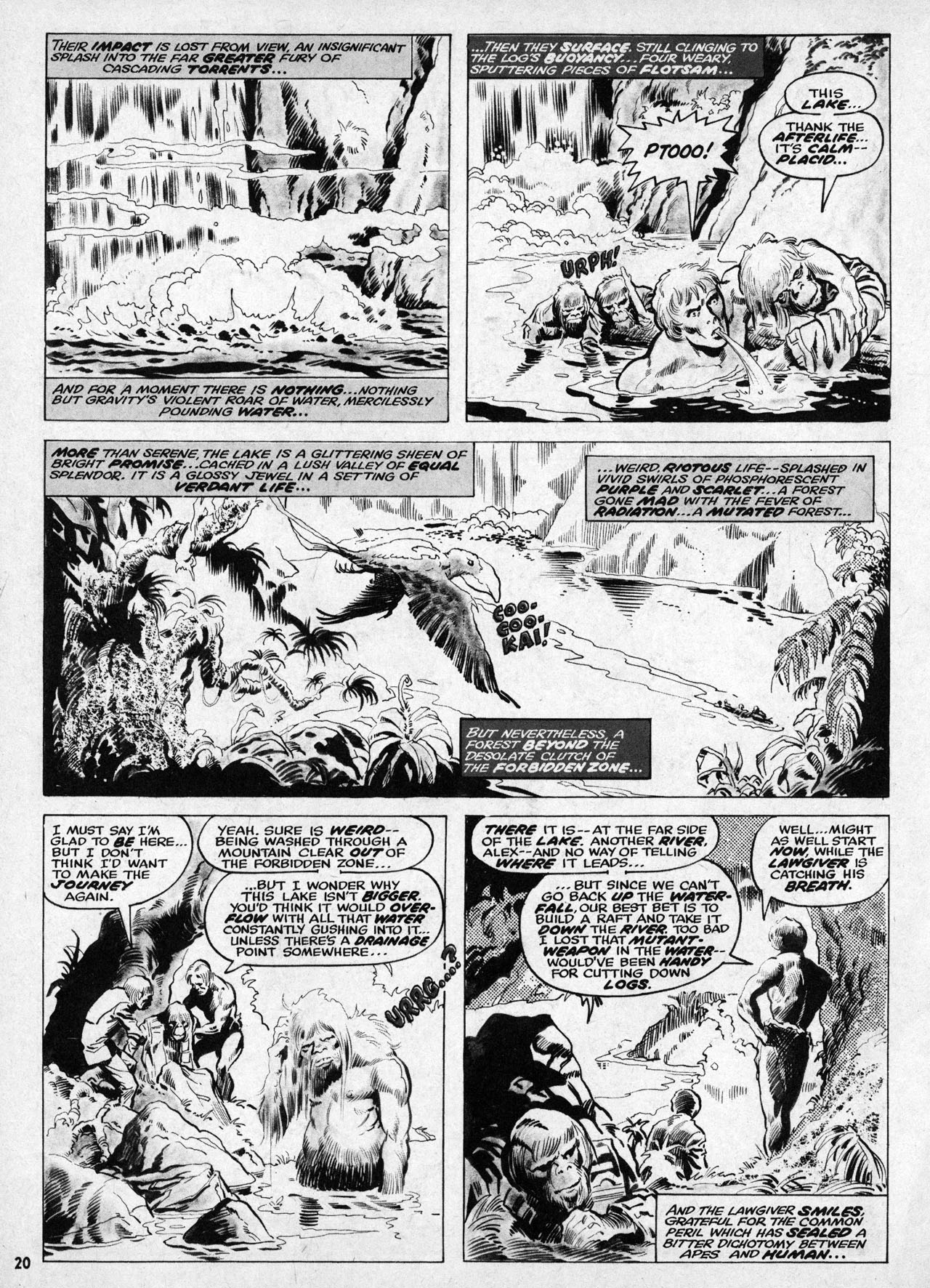 Read online Planet of the Apes comic -  Issue #4 - 19