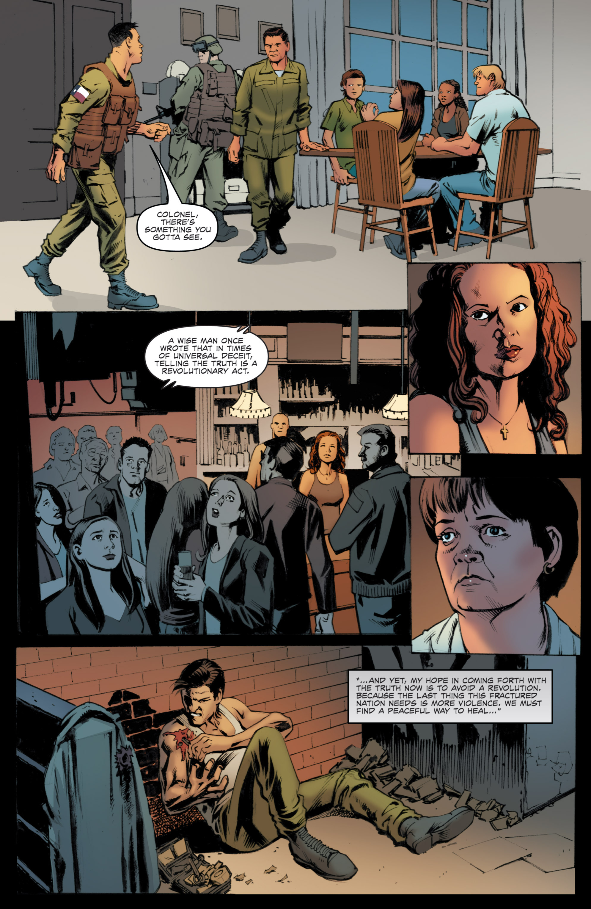 Read online Jericho Season 4 comic -  Issue #5 - 23