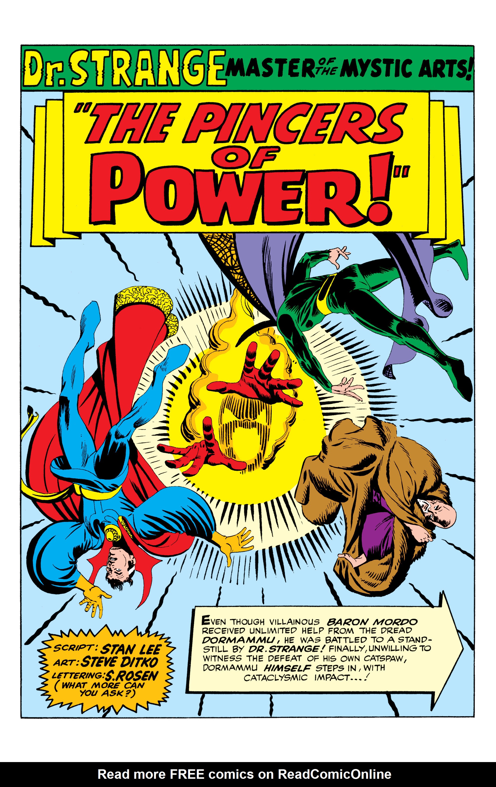 Read online Marvel Masterworks: Doctor Strange comic -  Issue # TPB 1 - 286