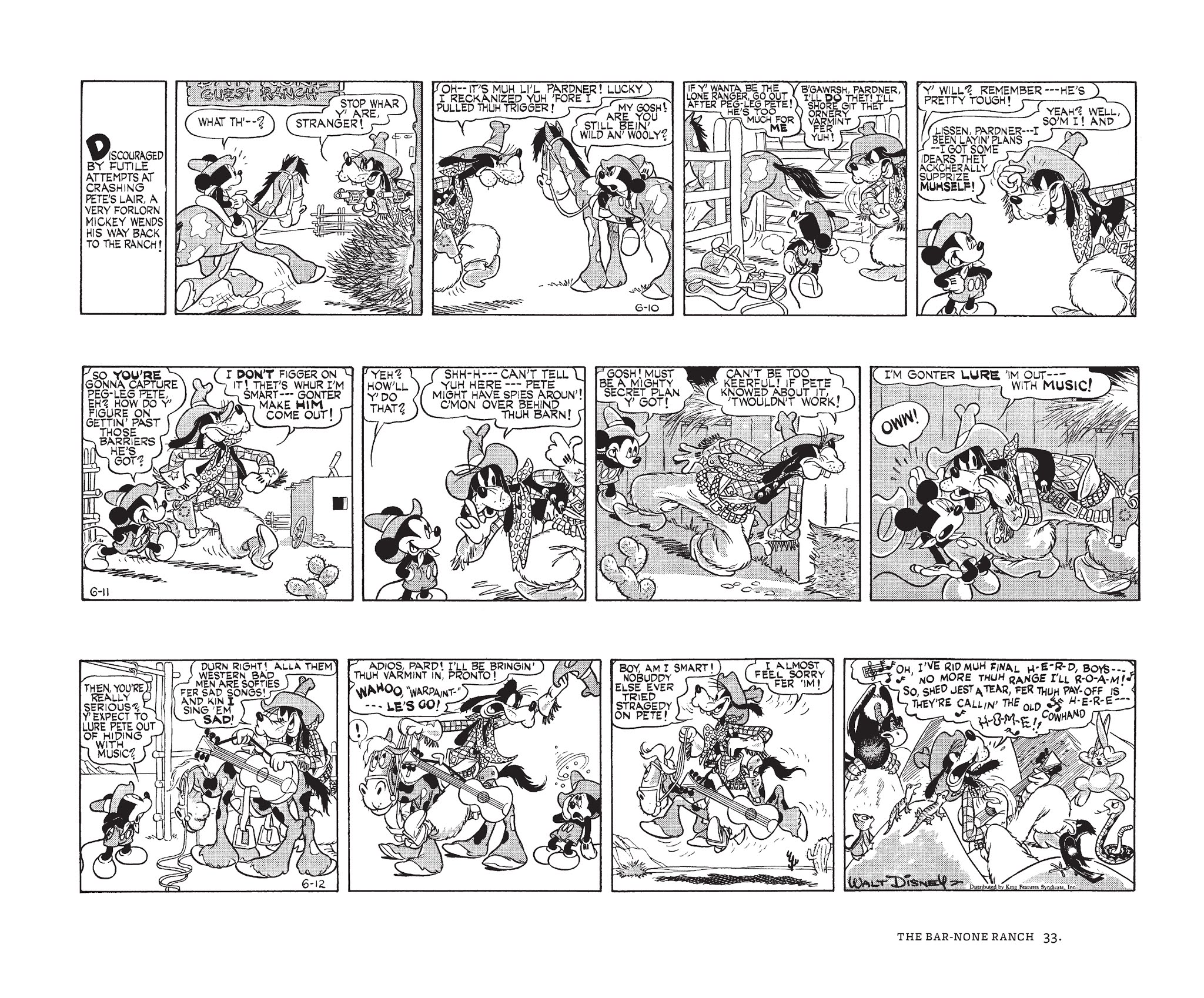 Read online Walt Disney's Mickey Mouse by Floyd Gottfredson comic -  Issue # TPB 6 (Part 1) - 33