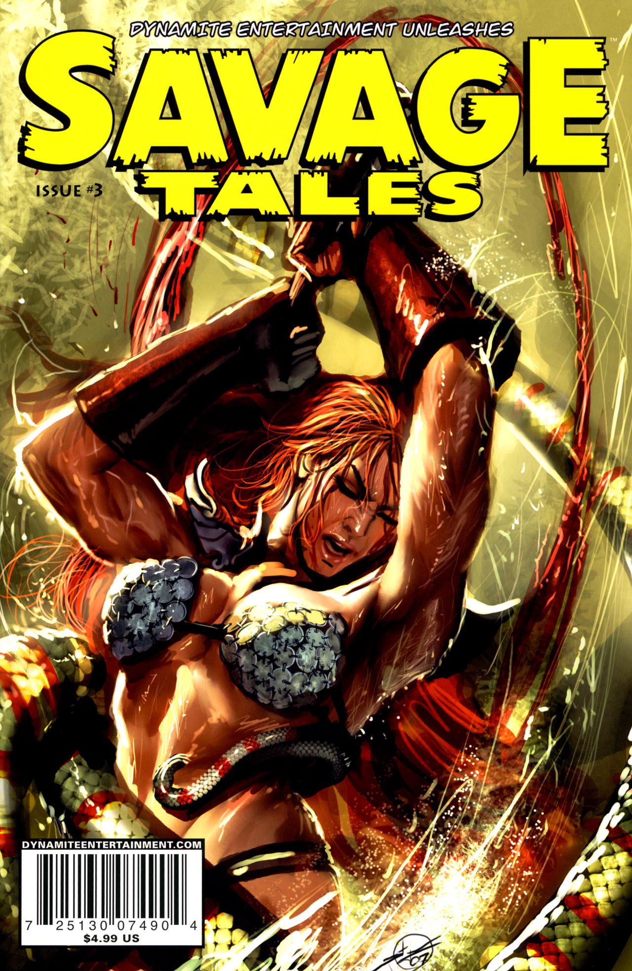 Read online Savage Tales (2007) comic -  Issue #3 - 1