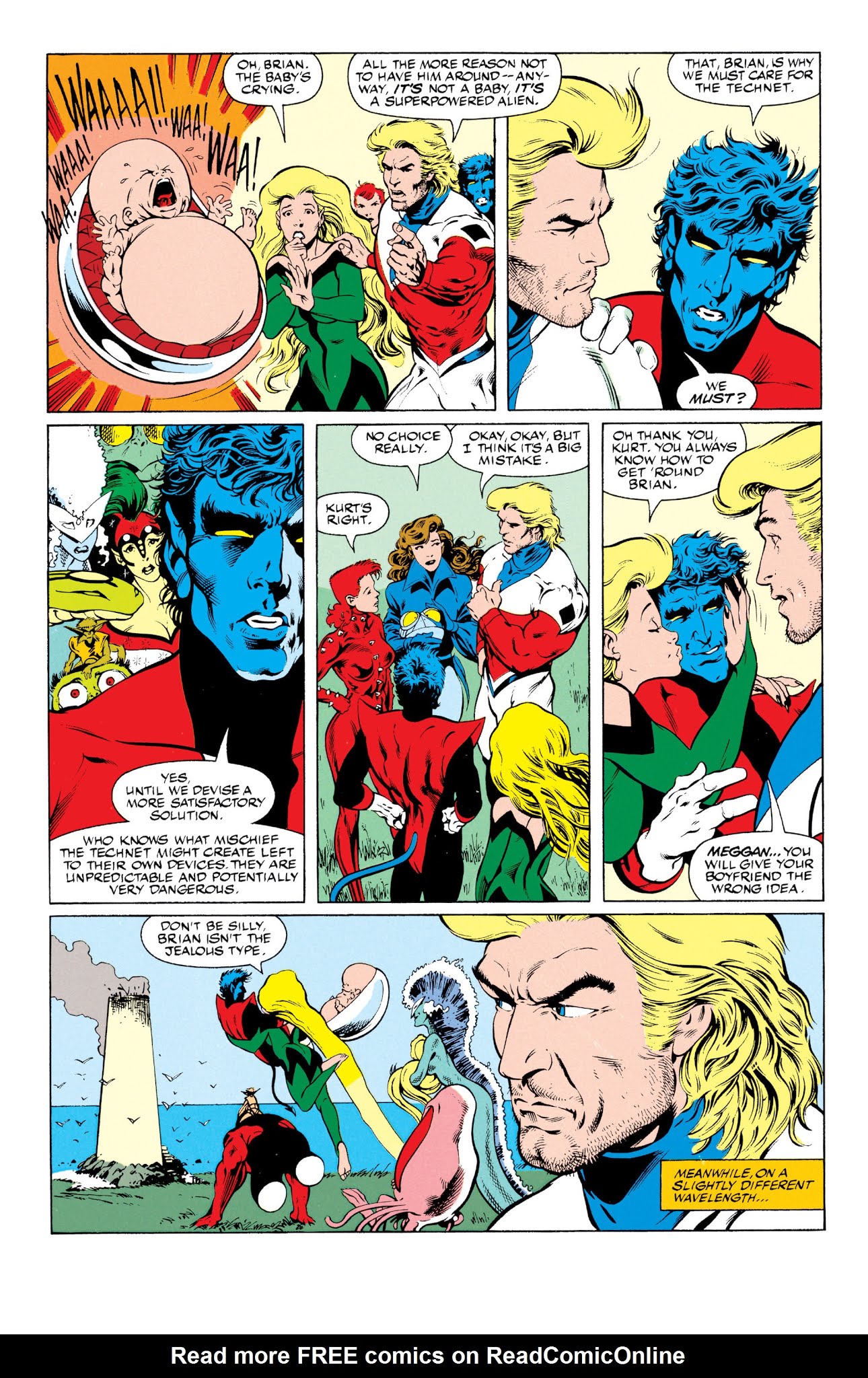 Read online Excalibur Visionaries: Alan Davis comic -  Issue # TPB 1 (Part 1) - 24