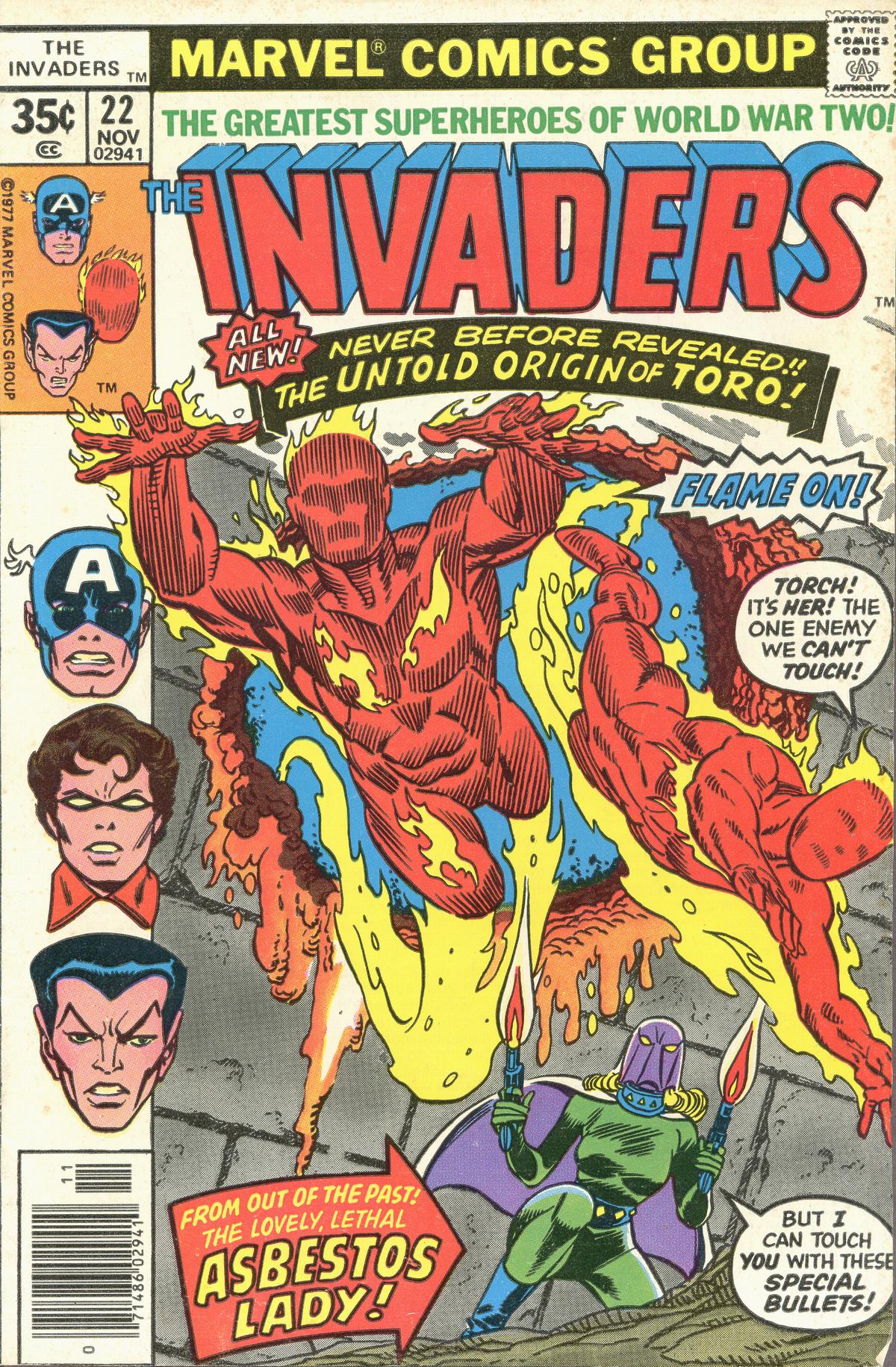 Read online The Invaders (1975) comic -  Issue #22 - 1