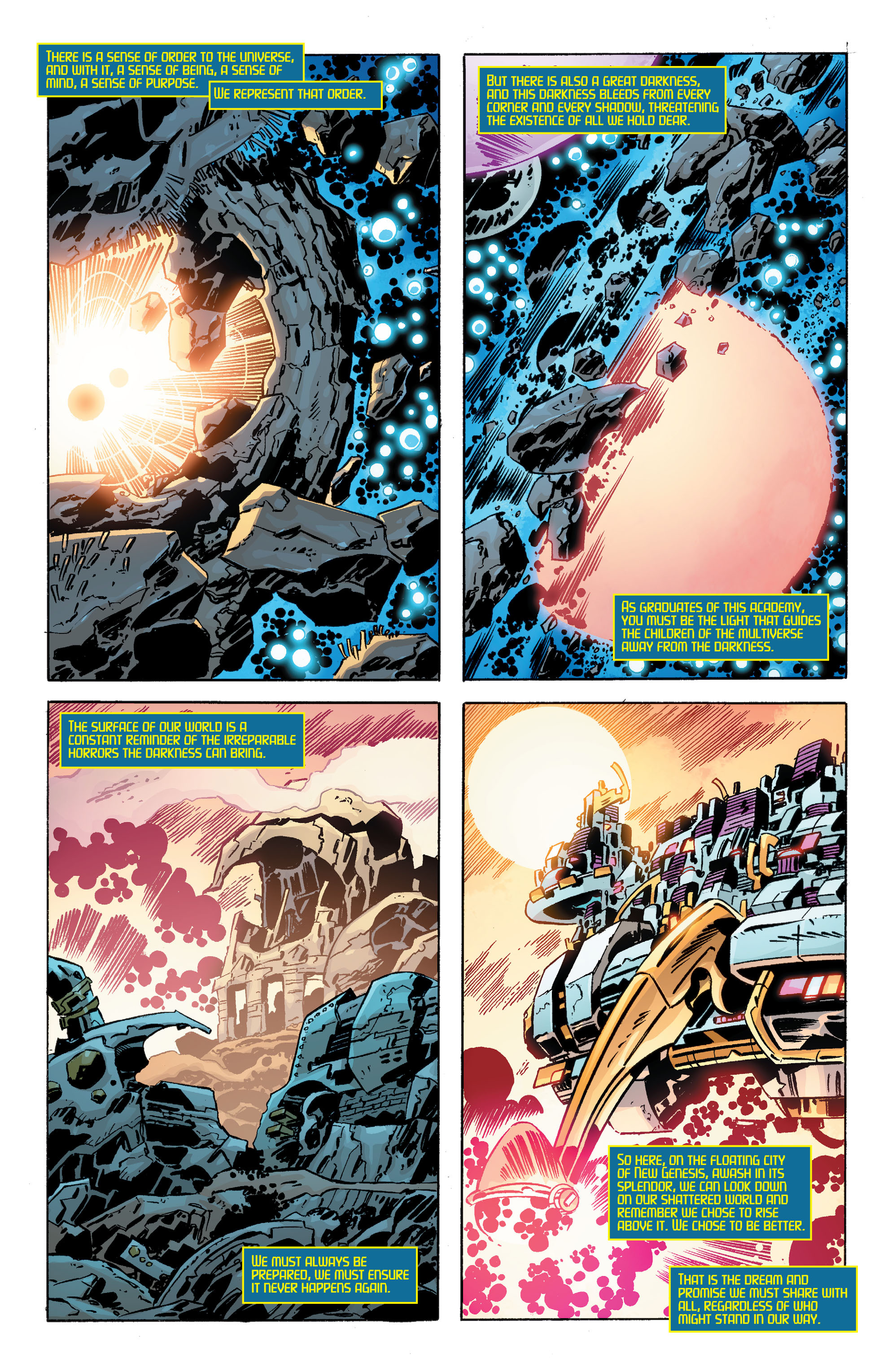 Read online Infinity Man and the Forever People comic -  Issue #1 - 2