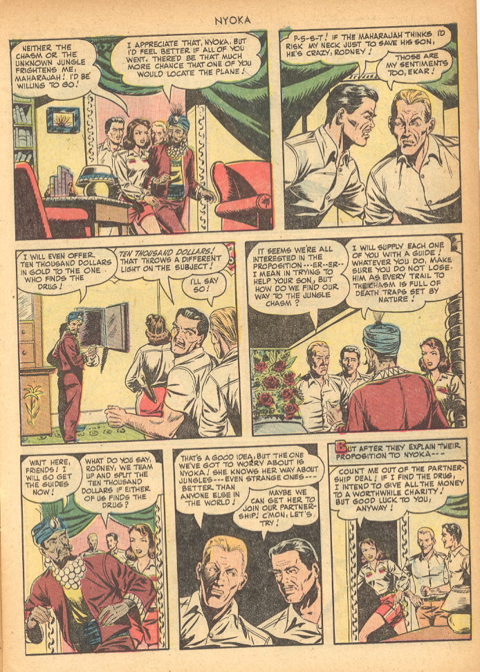 Read online Nyoka the Jungle Girl (1945) comic -  Issue #38 - 7