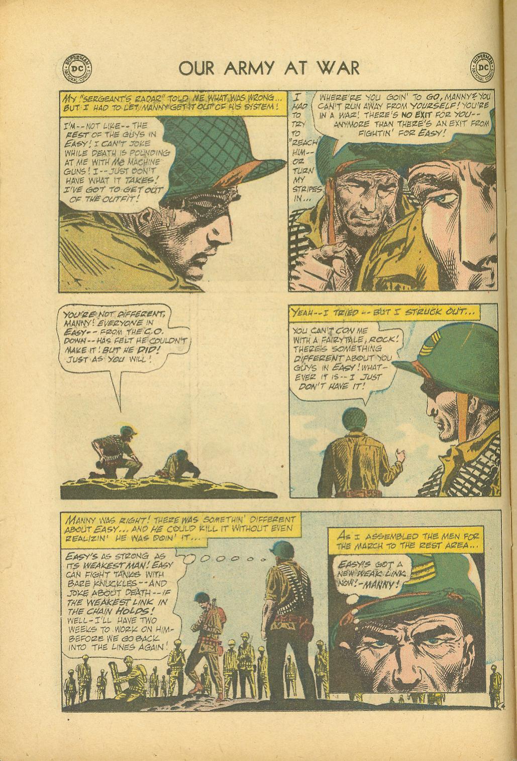 Read online Our Army at War (1952) comic -  Issue #100 - 6