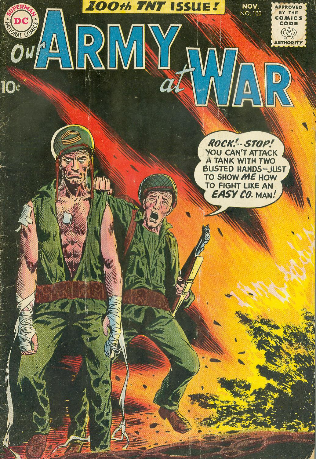 Read online Our Army at War (1952) comic -  Issue #100 - 1