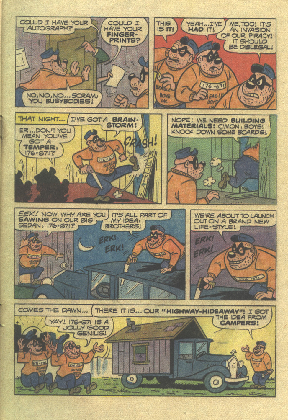 Read online Walt Disney THE BEAGLE BOYS comic -  Issue #13 - 5