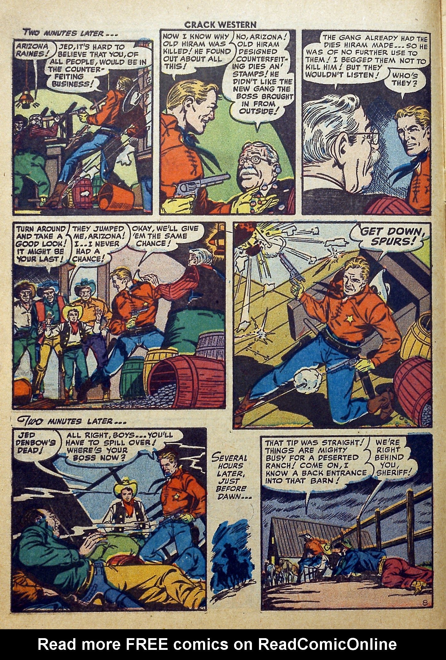 Read online Crack Western comic -  Issue #78 - 10