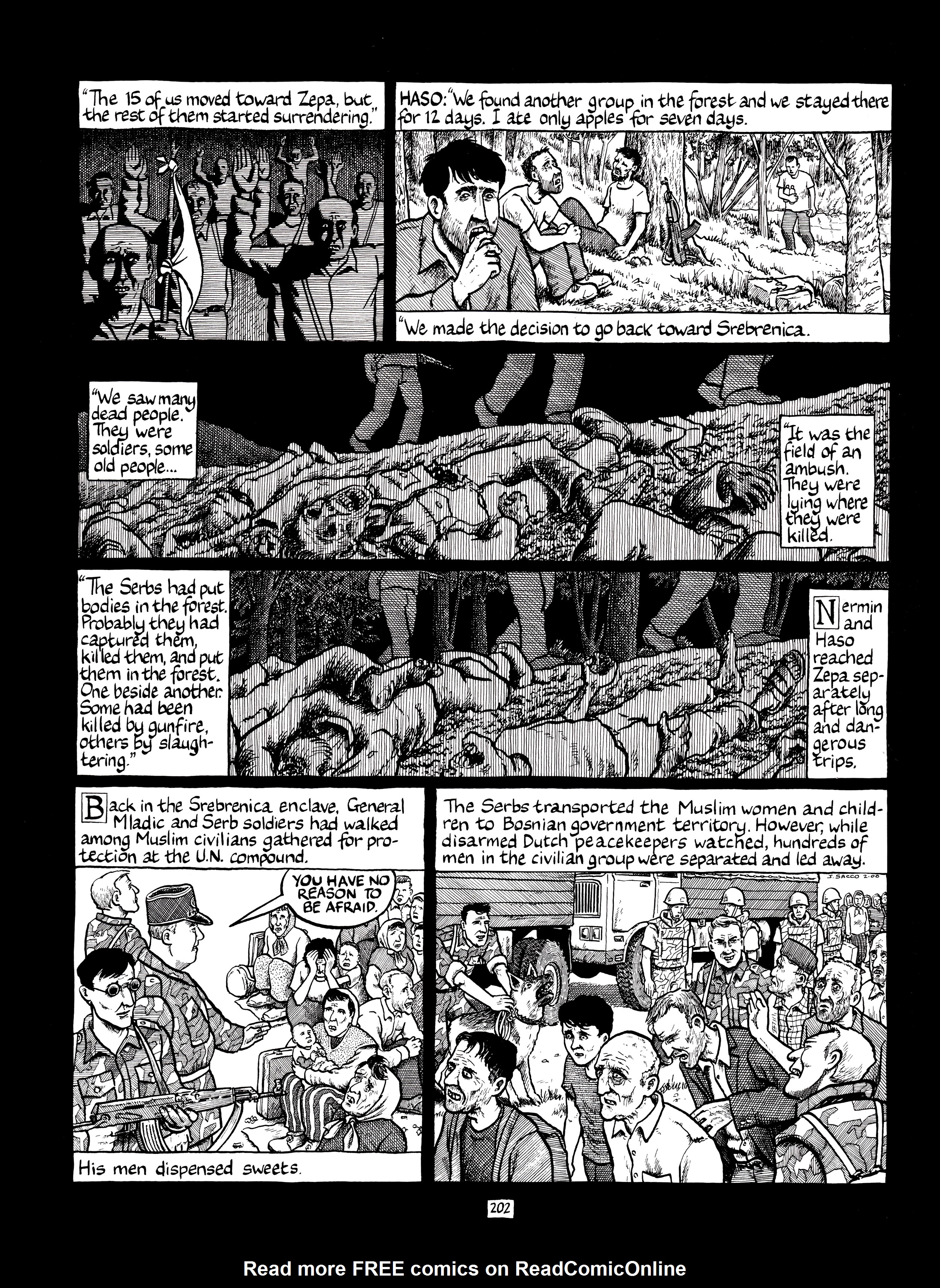 Read online Safe Area Goražde comic -  Issue # TPB (Part 3) - 43