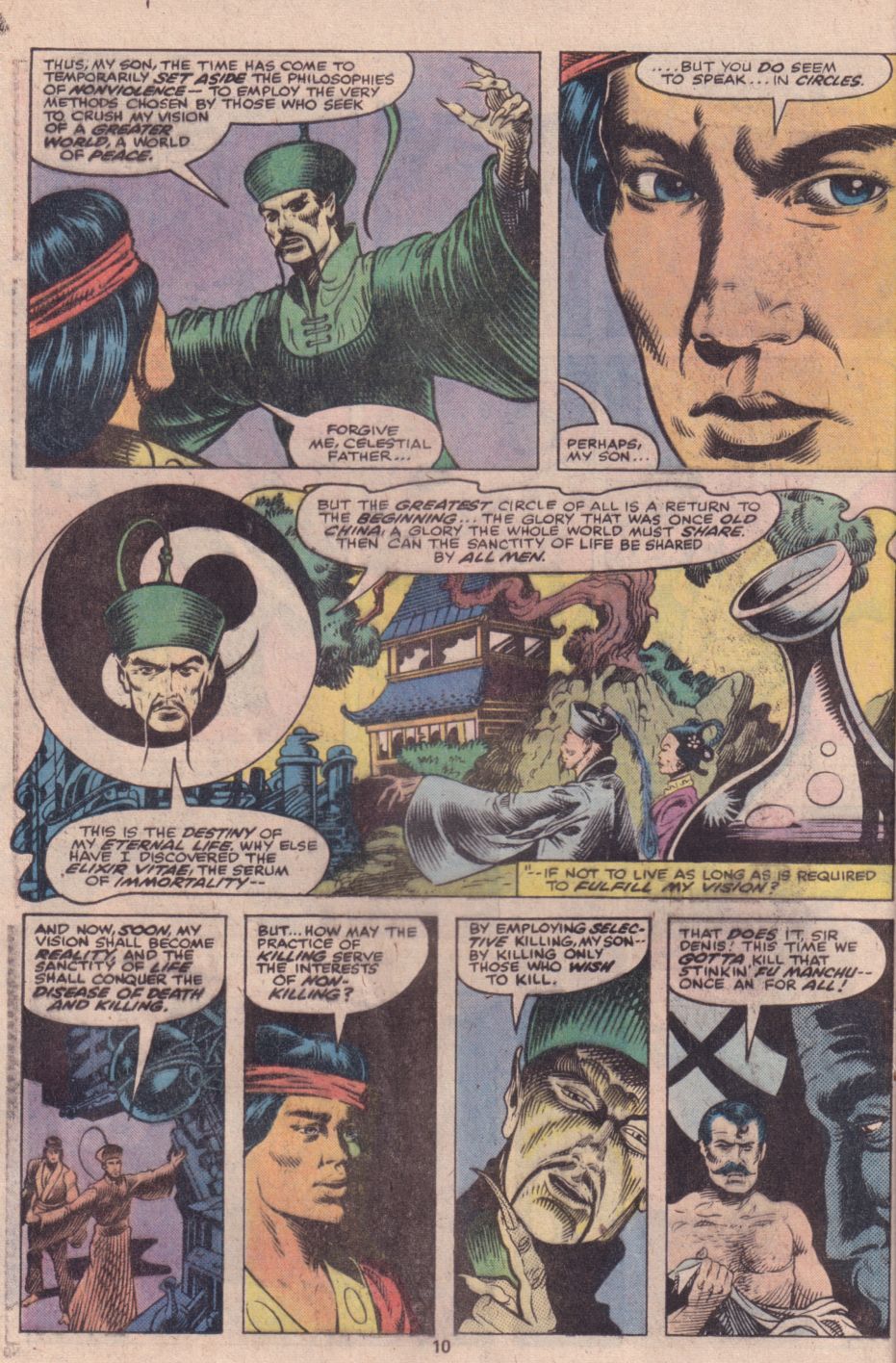 Read online What If? (1977) comic -  Issue #16 - Shang Chi Master of Kung Fu fought on The side of Fu Manchu - 9
